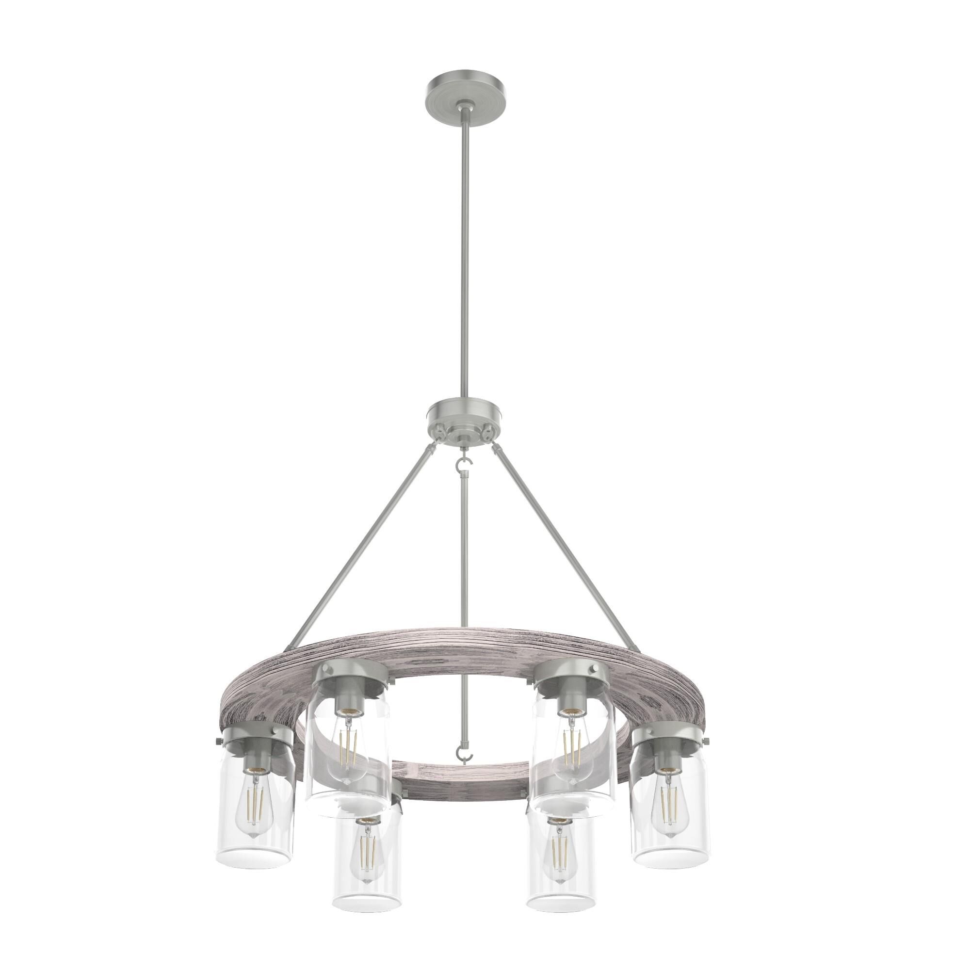 Devon Park 26 Inch 6 Light Chandelier by Hunter Fan
