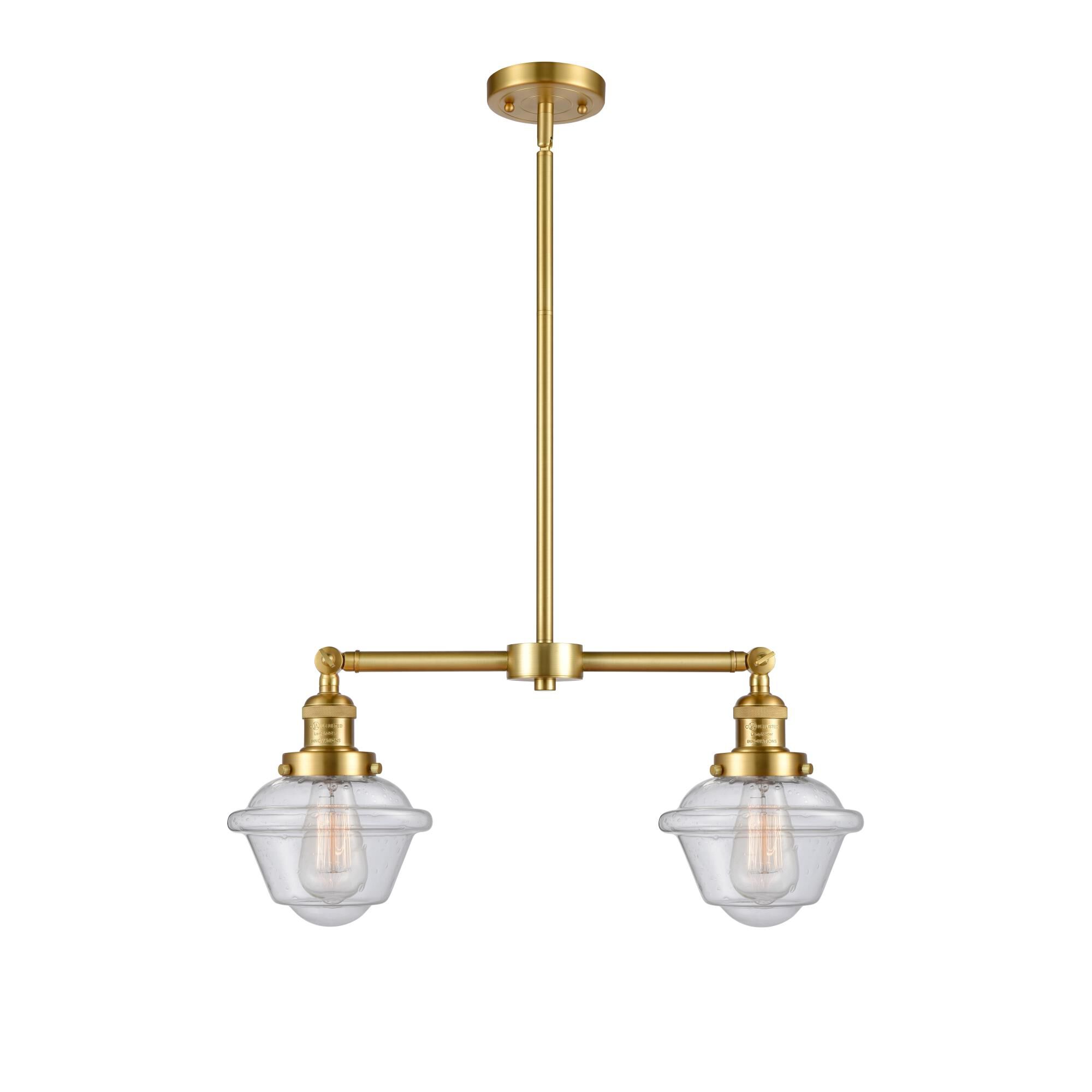 Bruno Marashlian Small Oxford 24 Inch 2 Light Chandelier by Innovations Lighting