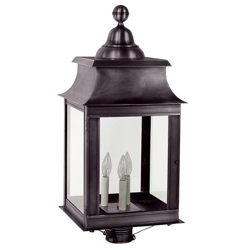 Concord 28 Inch 3 Light Outdoor Post Lamp by Northeast Lantern