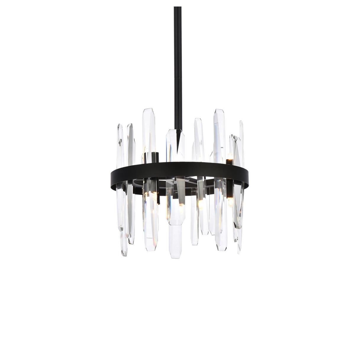 Serena 12 Inch Mini Pendant by Elegant Lighting