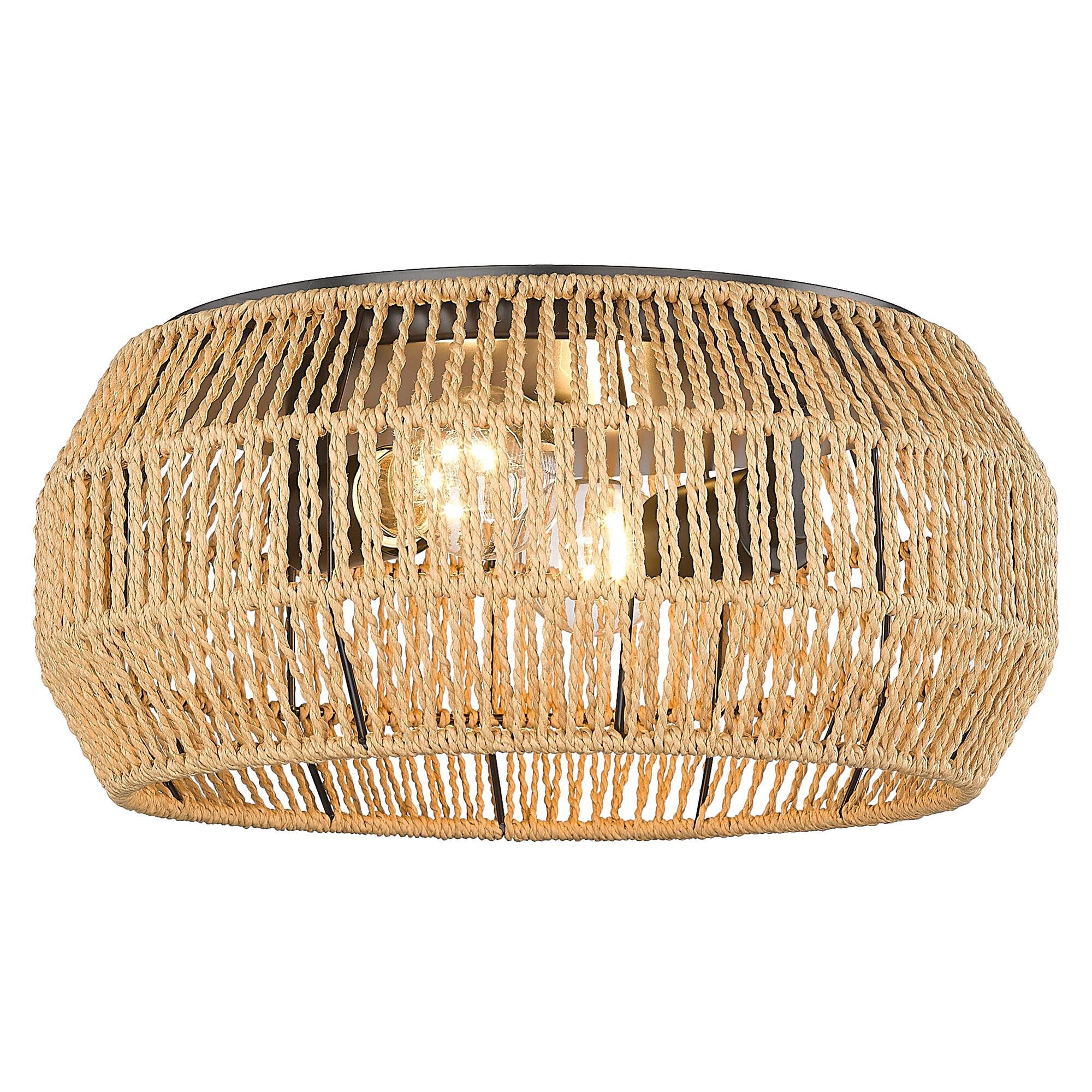 Marlee Flush Mount by Golden Lighting