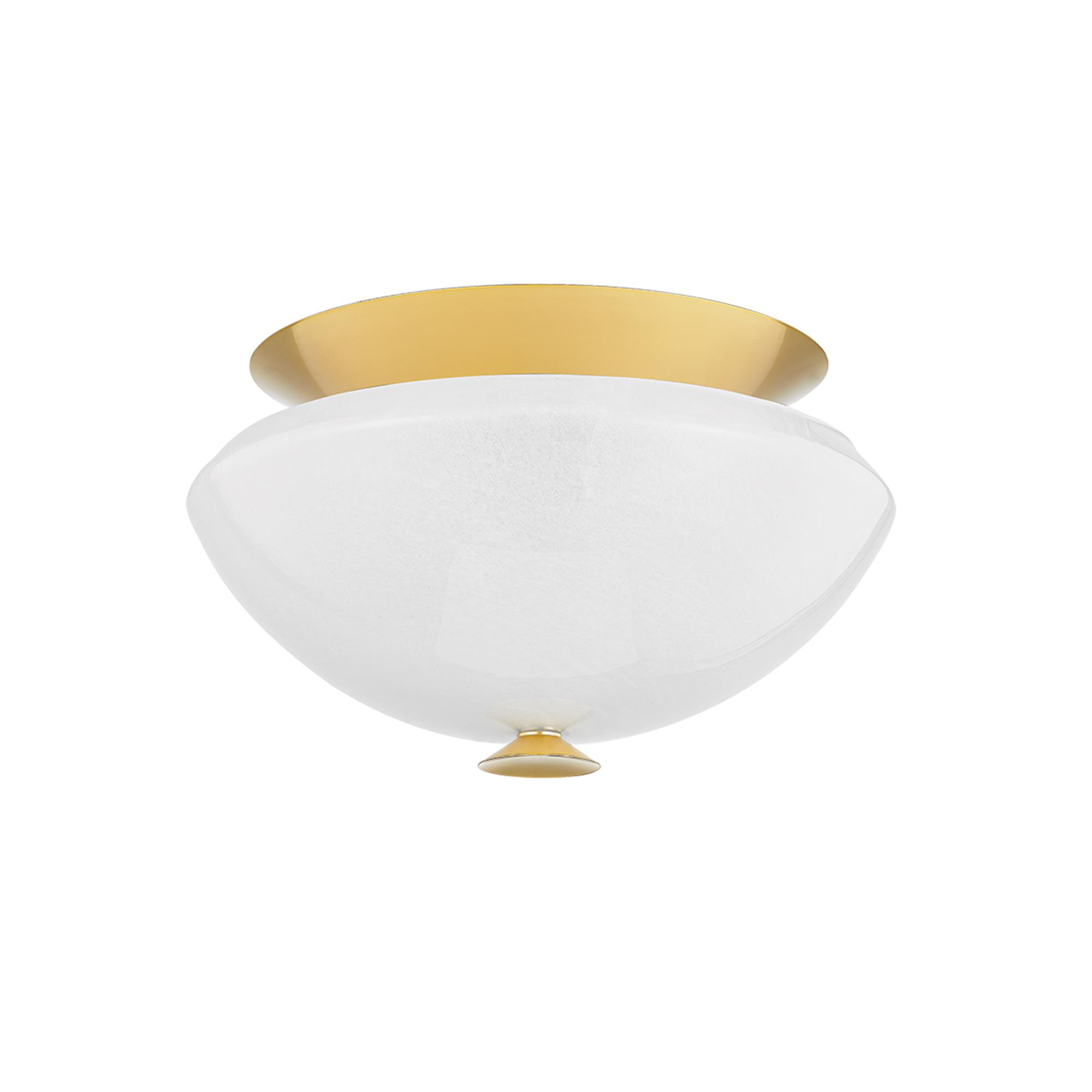 Pawtucket 15 Inch 2 Light Flush Mount,