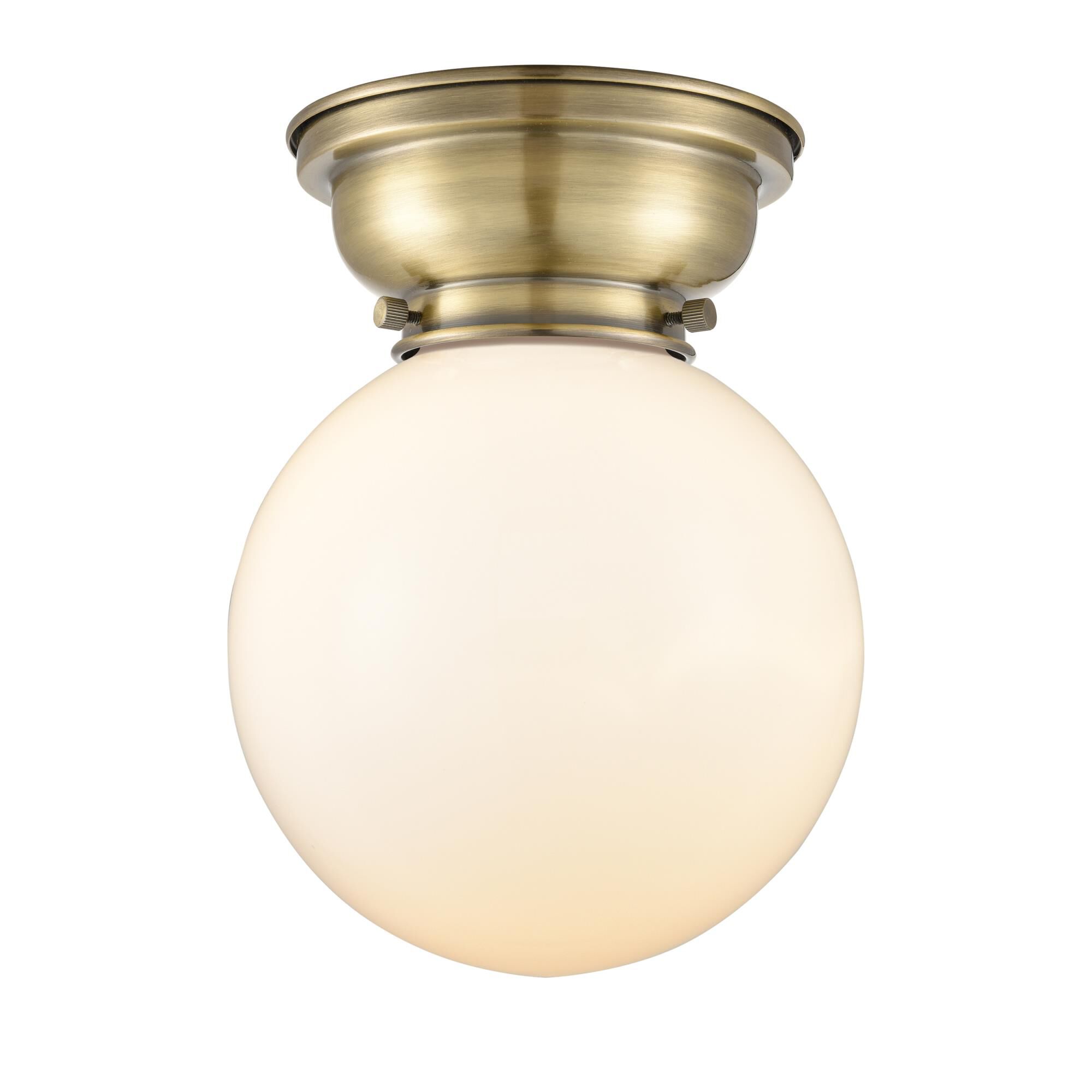 Bruno Marashlian Large Beacon 8 Inch 1 Light Flush Mount by Innovations Lighting