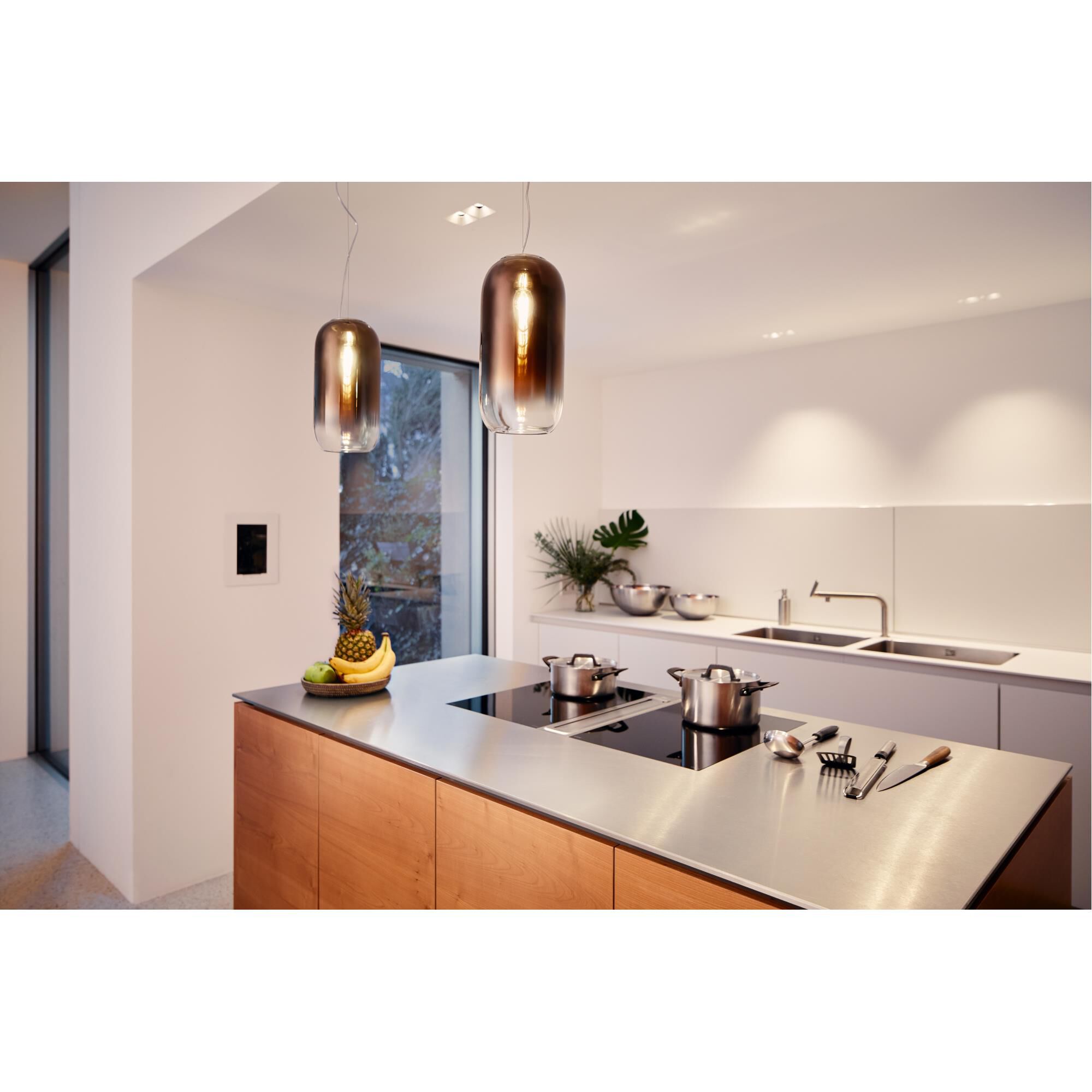 Artemide Bjarke Ingels Group Gople 8 Inch LED Mini Pendant