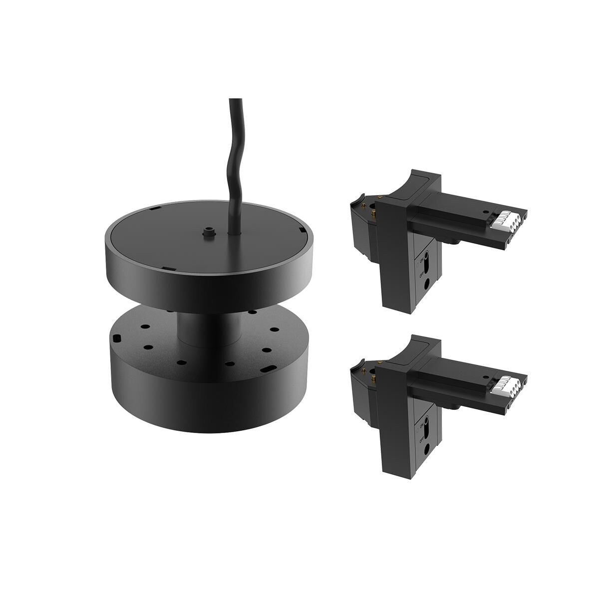 Shown in Black finish