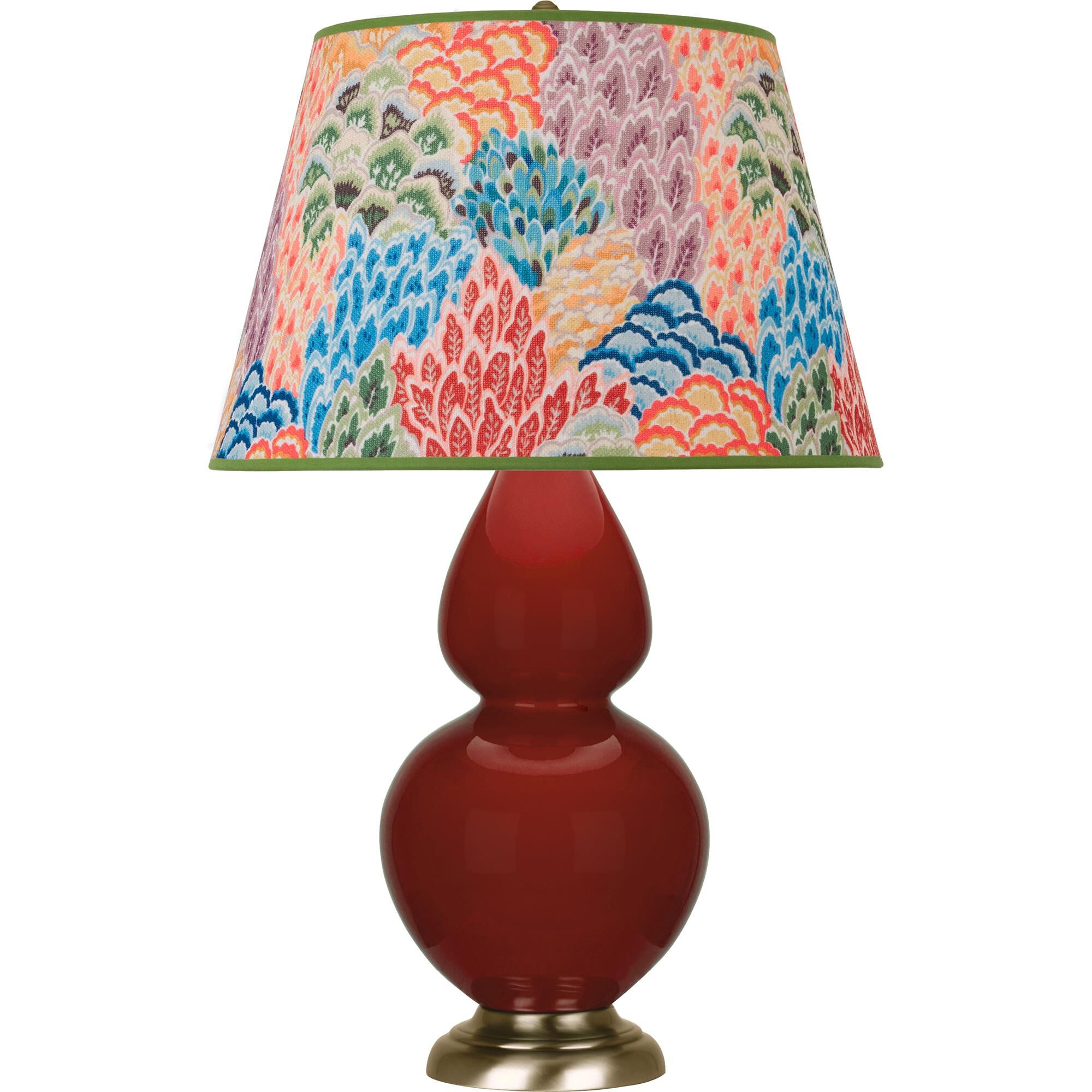 Double Gourd 31 Inch Table Lamp by Robert Abbey