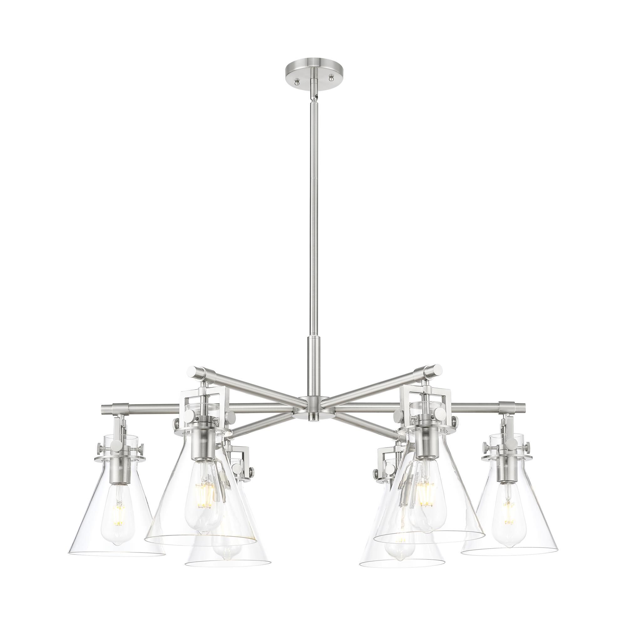 Bruno Marashlian Newton Cone 26 Inch Chandelier by Innovations Lighting