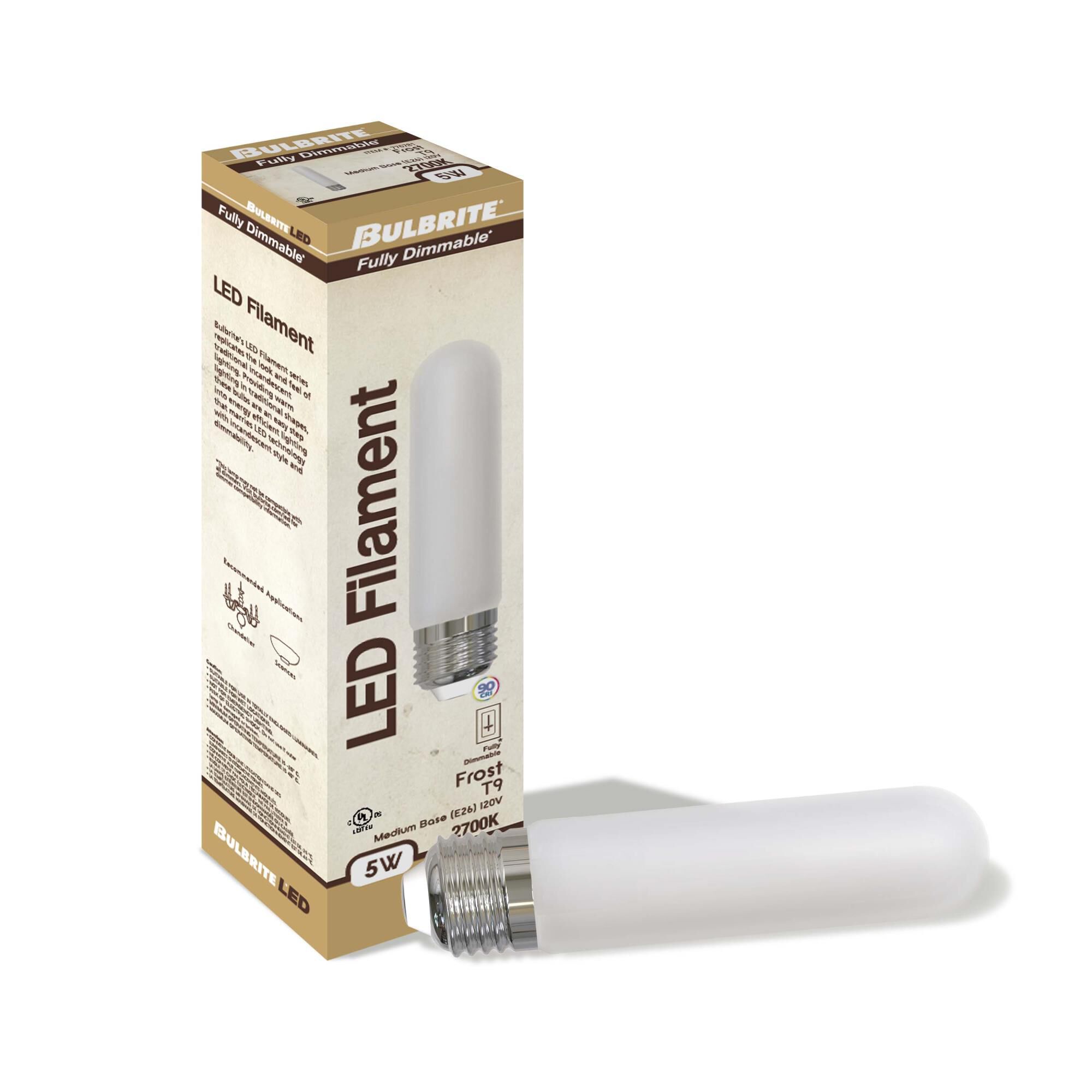 5 Watt 2700K T9 LED Light Bulb,