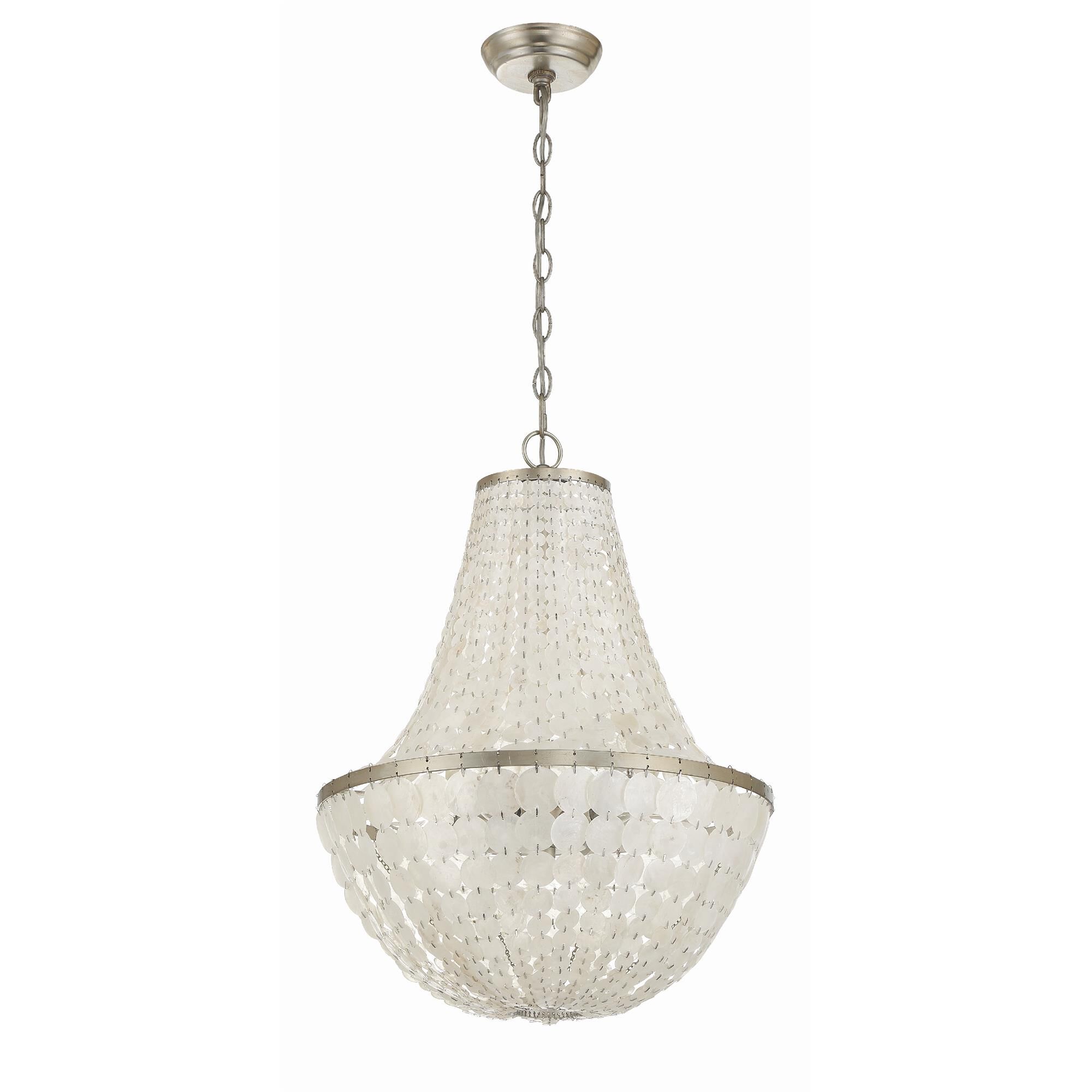 Shown in Antique Silver finish