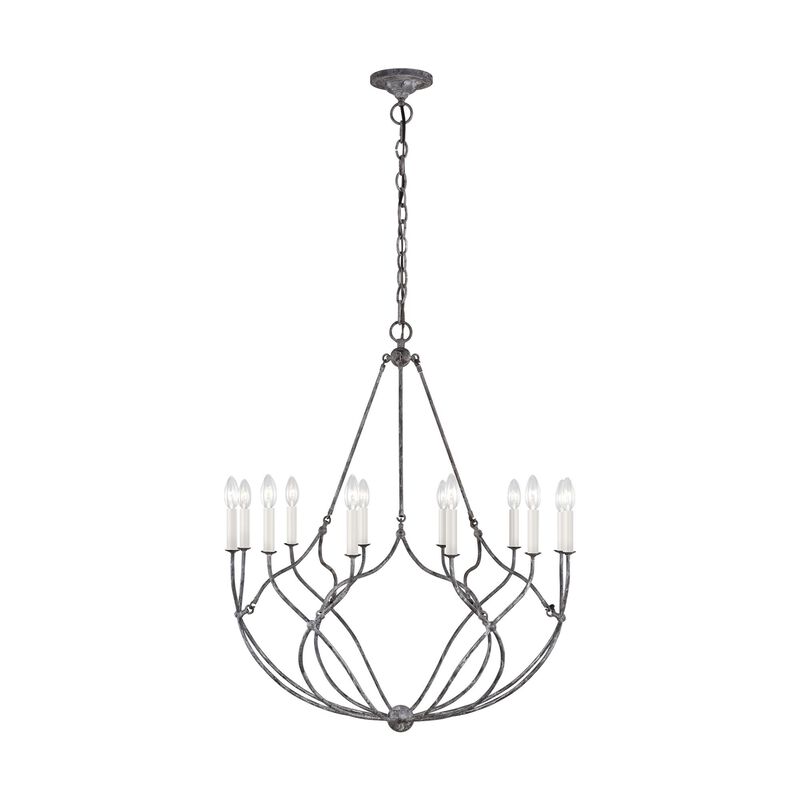 Chapman & Myers Richmond 12 Light Chandelier by Visual Comfort Studio Collection