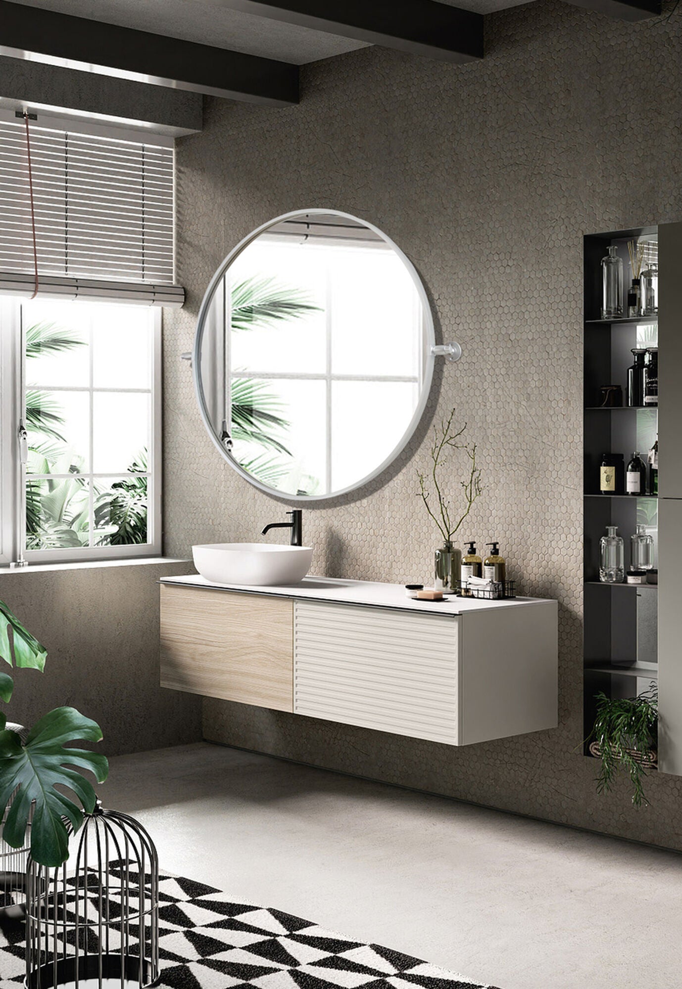 Everly 30 Inch Decorative Mirror,
