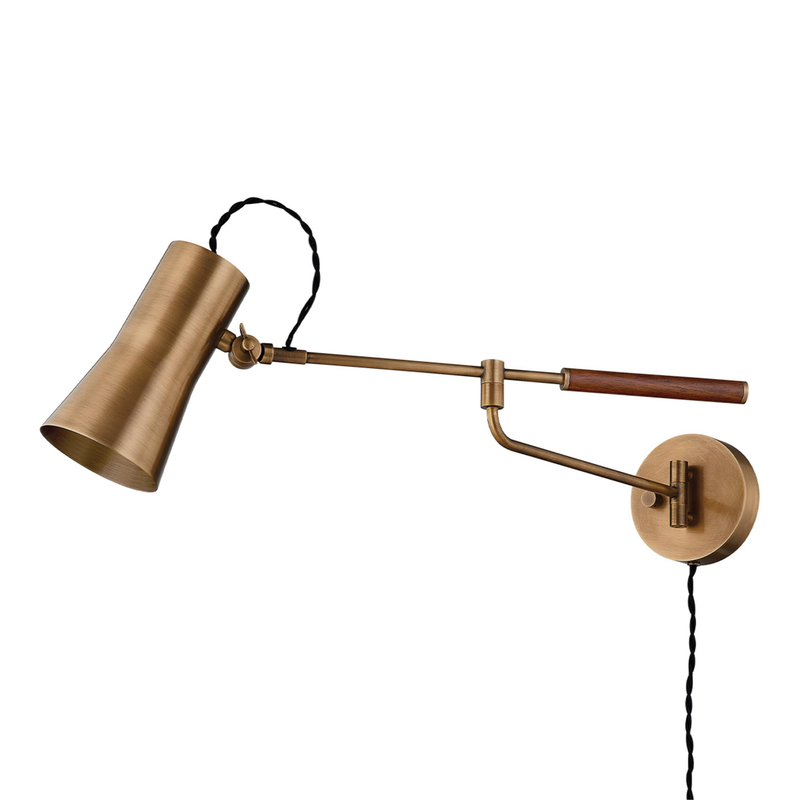 Lauren Liess Novel 4.75 Inch Wall Swing Lamp by Troy Lighting