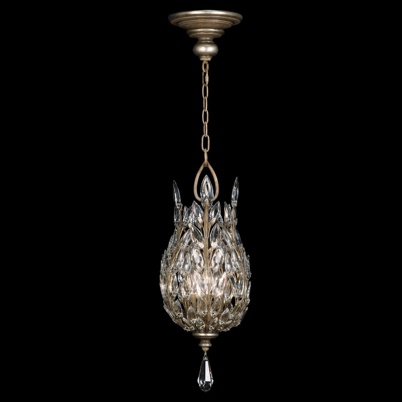 Crystal Laurel Outdoor Hanging Lantern by Fine Art Handcrafted Lighting