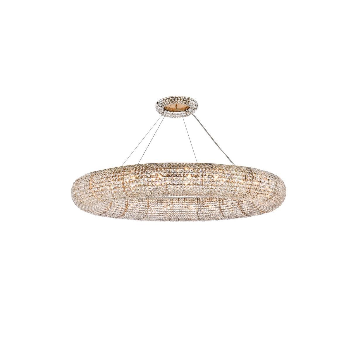 Paris 59 Inch 24 Light Chandelier by Elegant Lighting