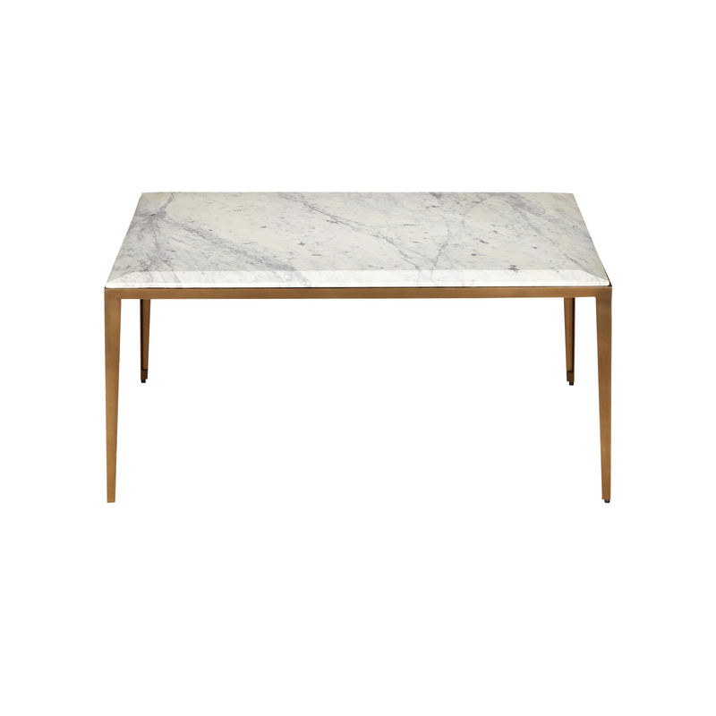 Oblique 36 Inch Coffee Table by Currey & Company