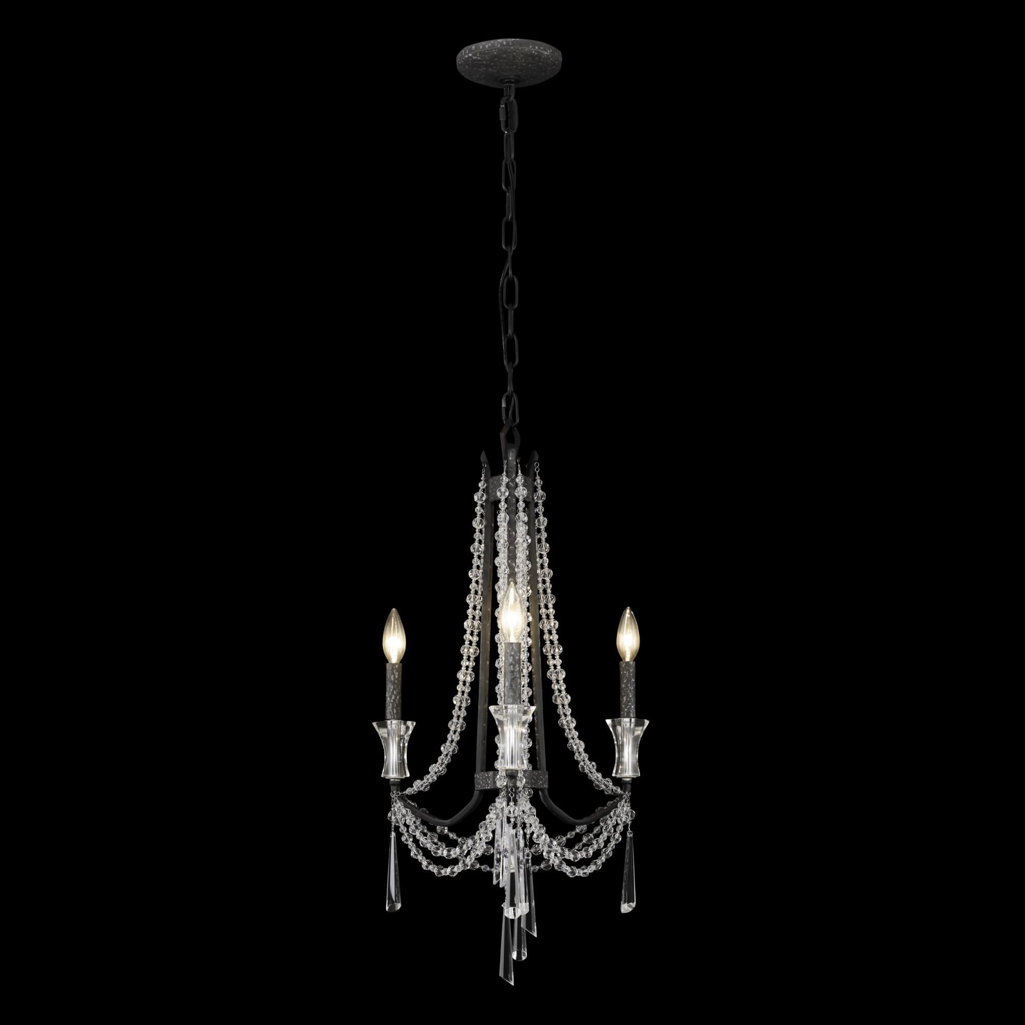 Barcelona 17 Inch 3 Light Mini Chandelier by Varaluz