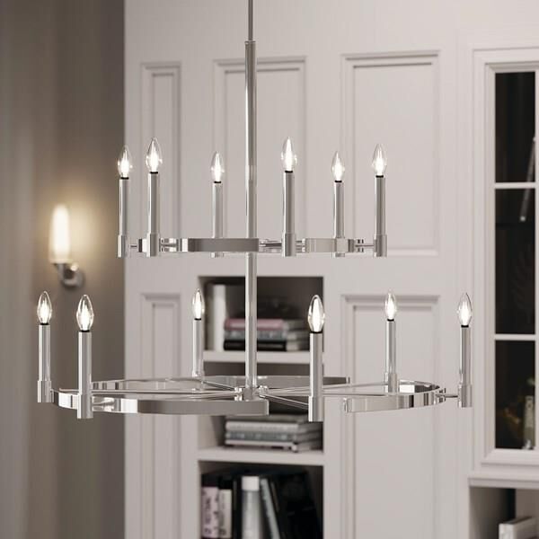 Tolani 40 Inch 12 Light Chandelier by Kichler Lighting