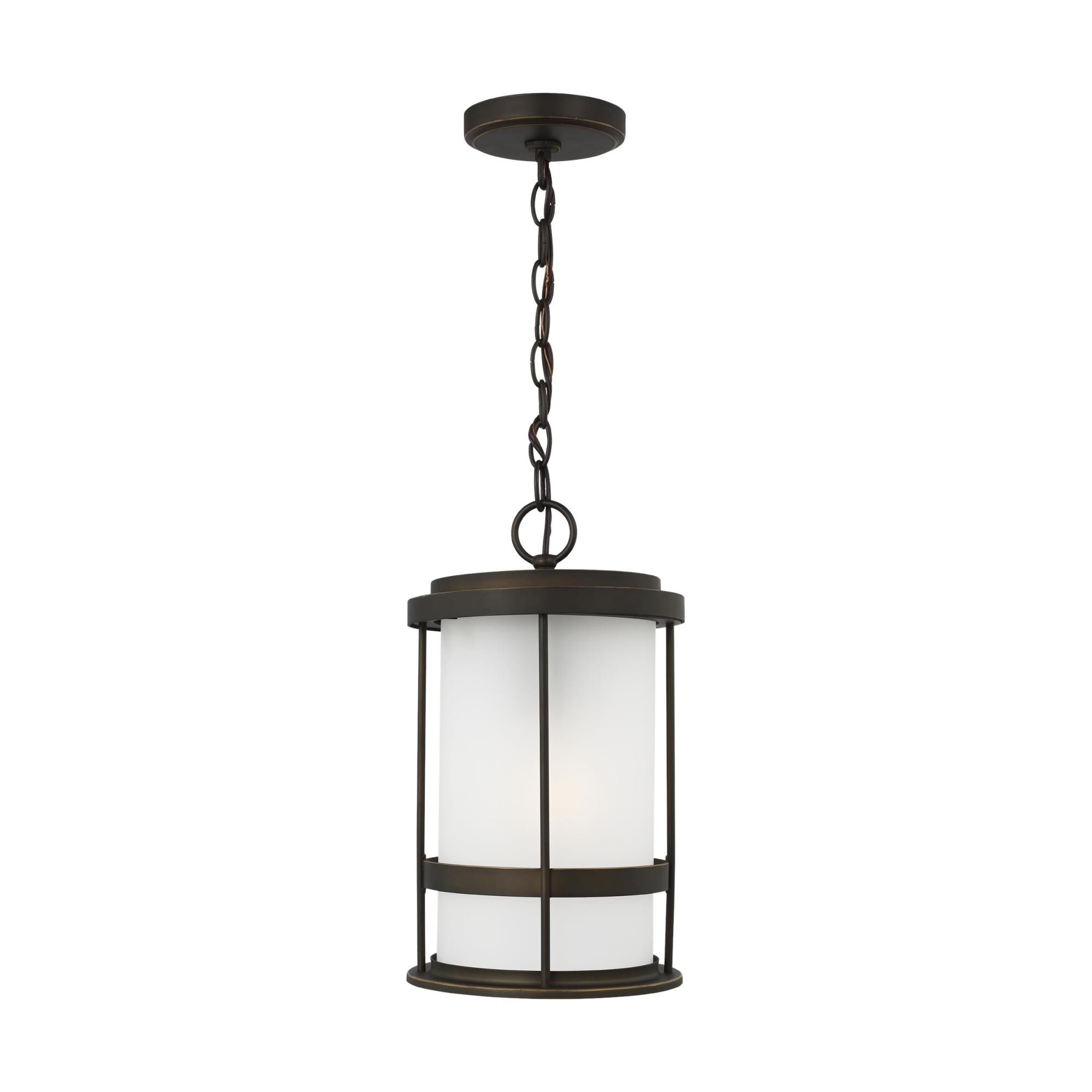 Generation Lighting Wilburn 14 Inch Tall Outdoor Hanging Lantern