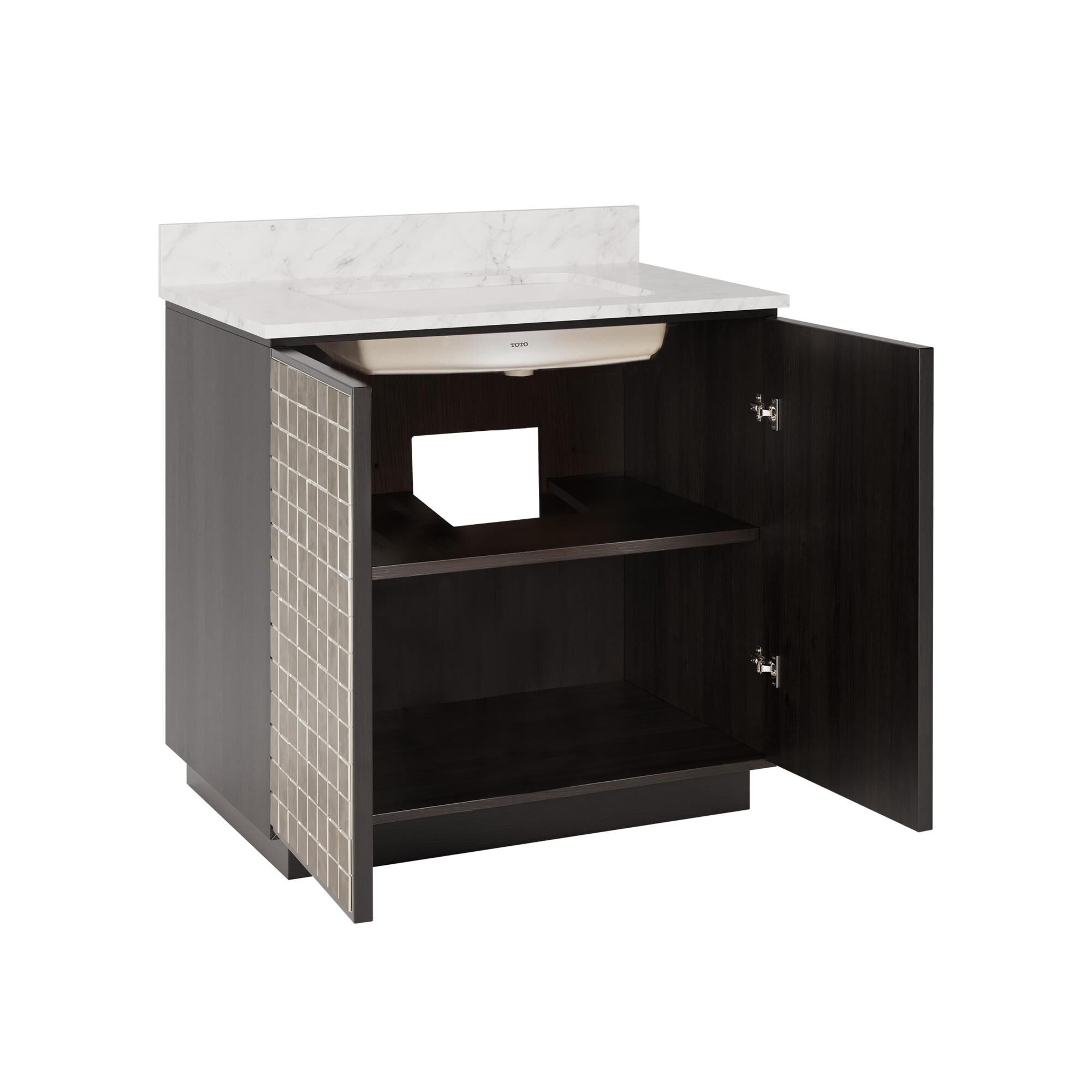 Mosaico 36 Inch Bath Vanity by Currey and Company