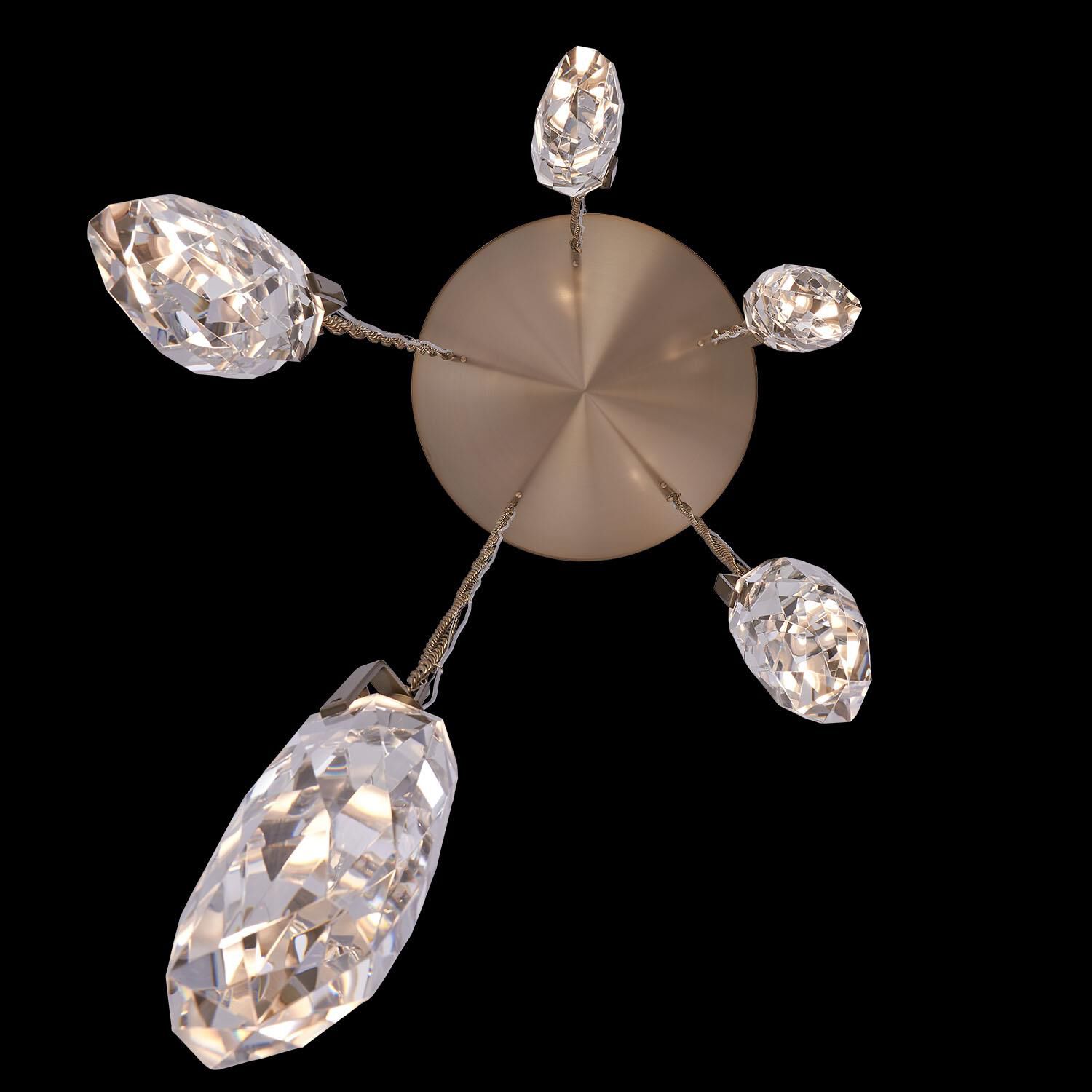 Diamante 23 Inch Multi Light Pendant by Allegri