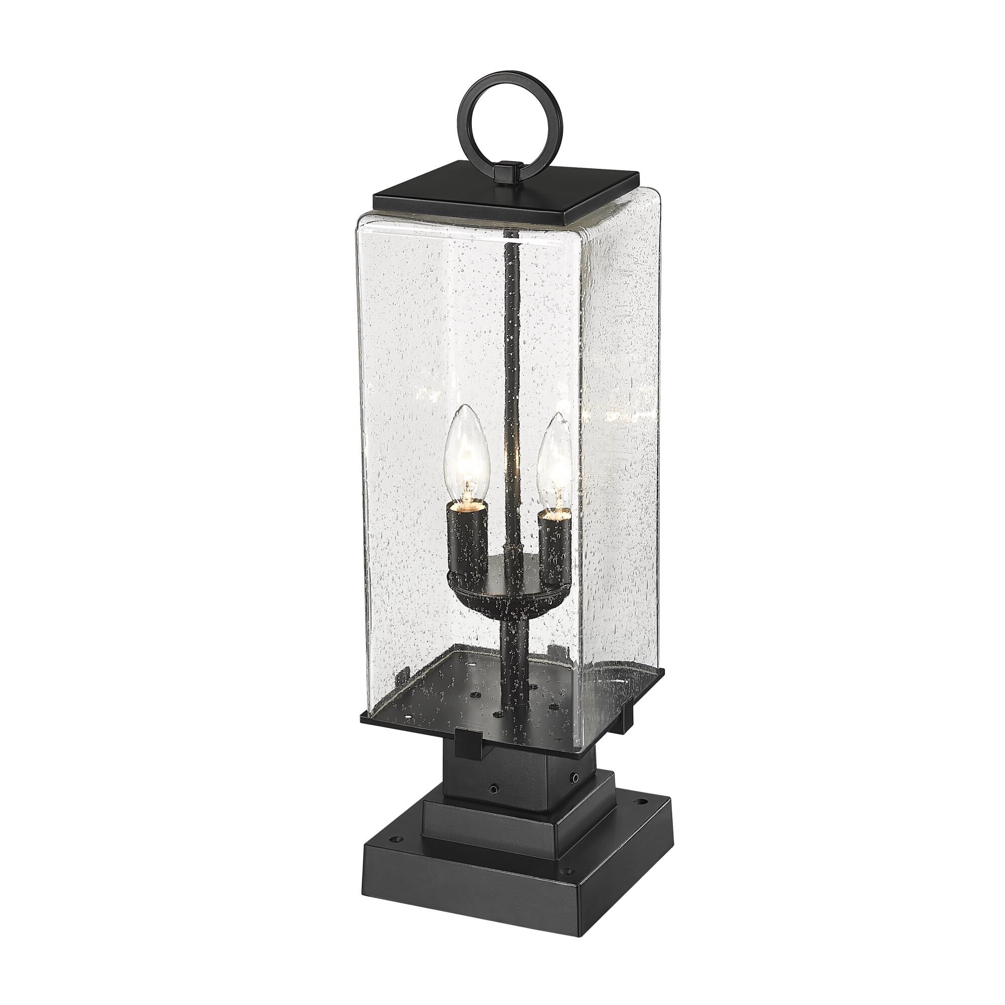 Sana 22 Inch Tall 2 Light Outdoor Pier Lamp by Z-Lite