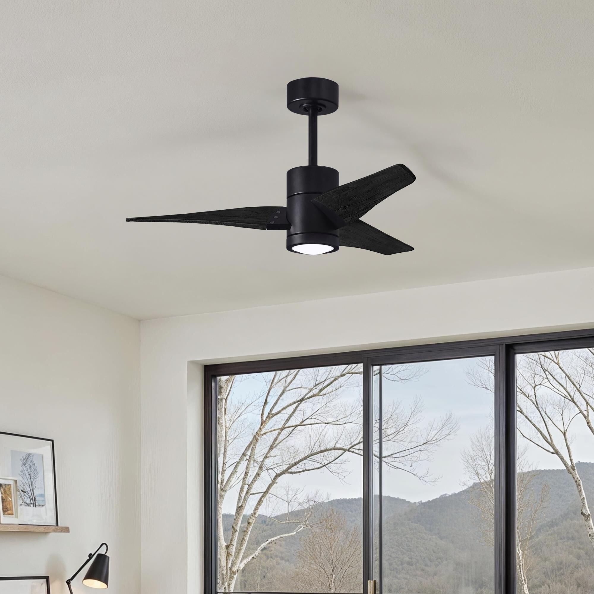Super Janet 42 Inch Ceiling Fan with Light Kit by Matthews Fan Company