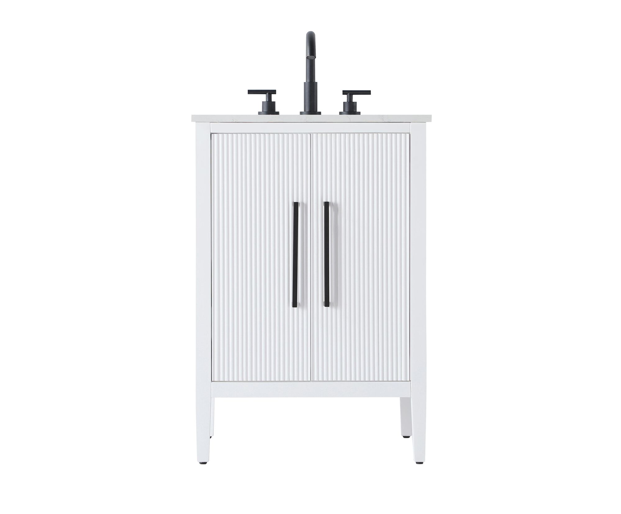Shown in White finish