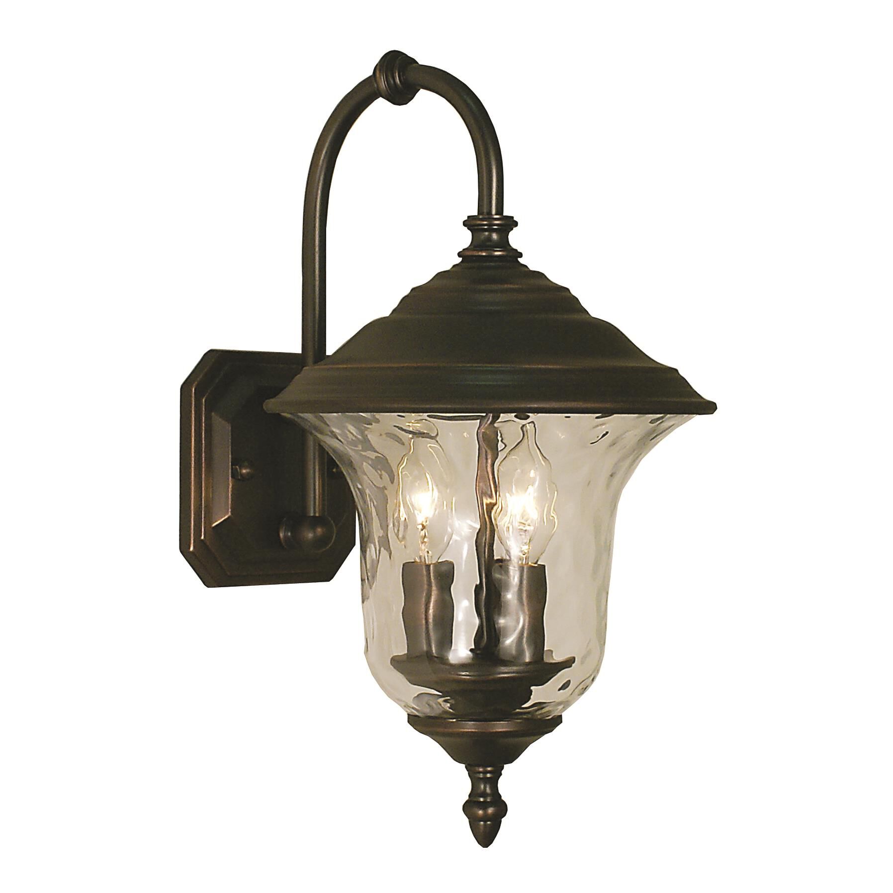 Shown with Clear Mottled Glass shade