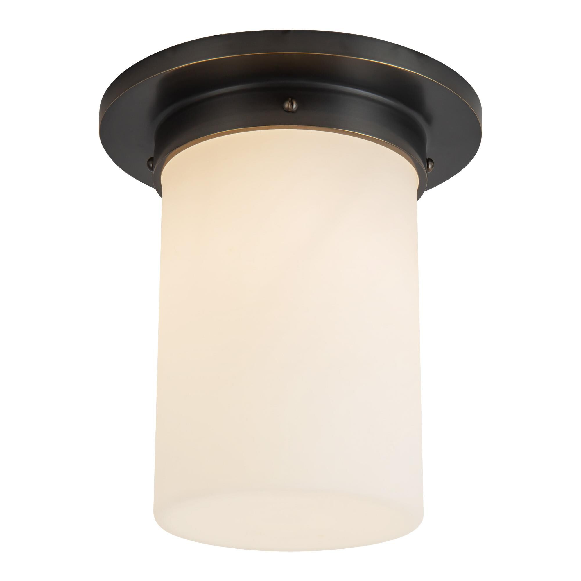 Shown in Urban Bronze finish and Matte Opal glass