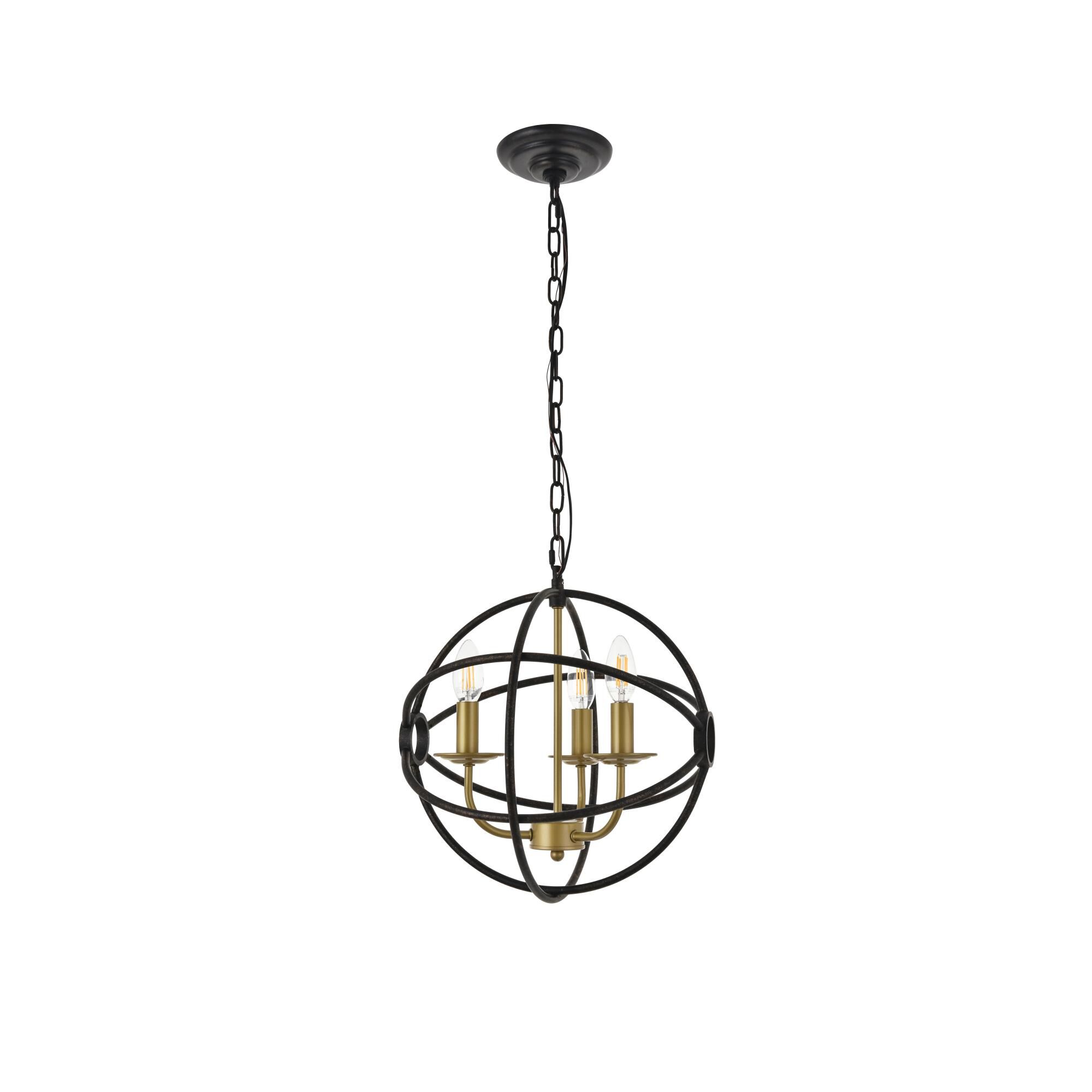 Octavia 13 Inch Large Pendant by Elegant Lighting