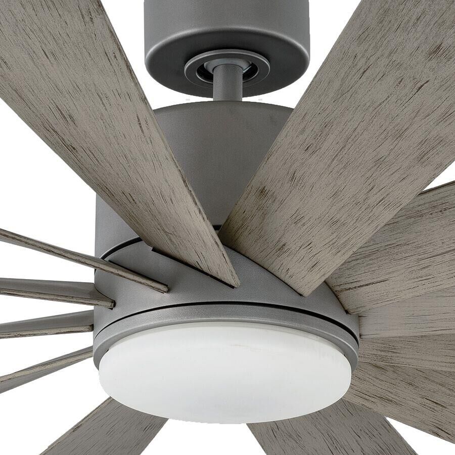 Windflower Outdoor Rated 60 Inch Ceiling Fan with Light Kit by Modern Forms