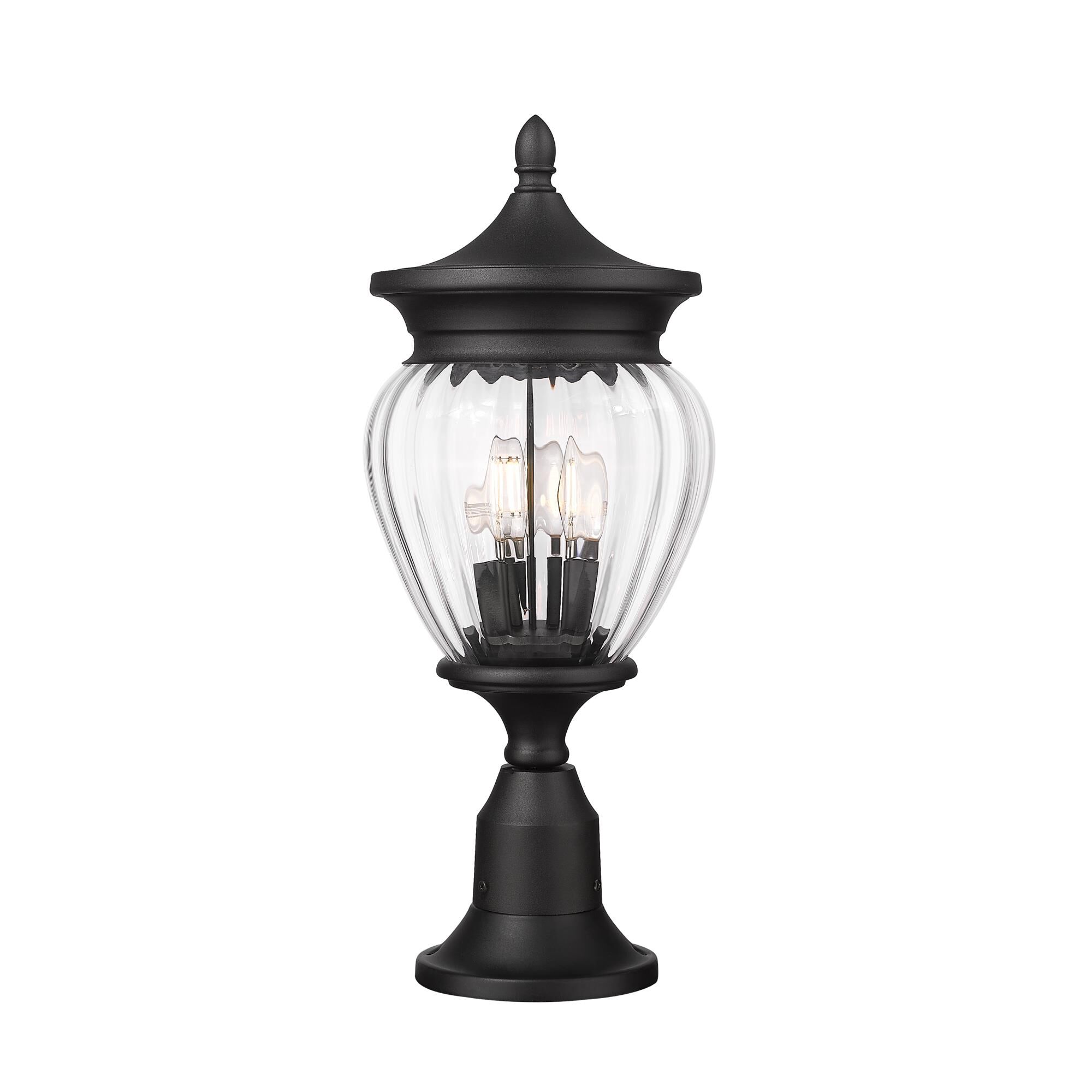 Davina 22 Inch Outdoor Pier Lamp by Z Lite