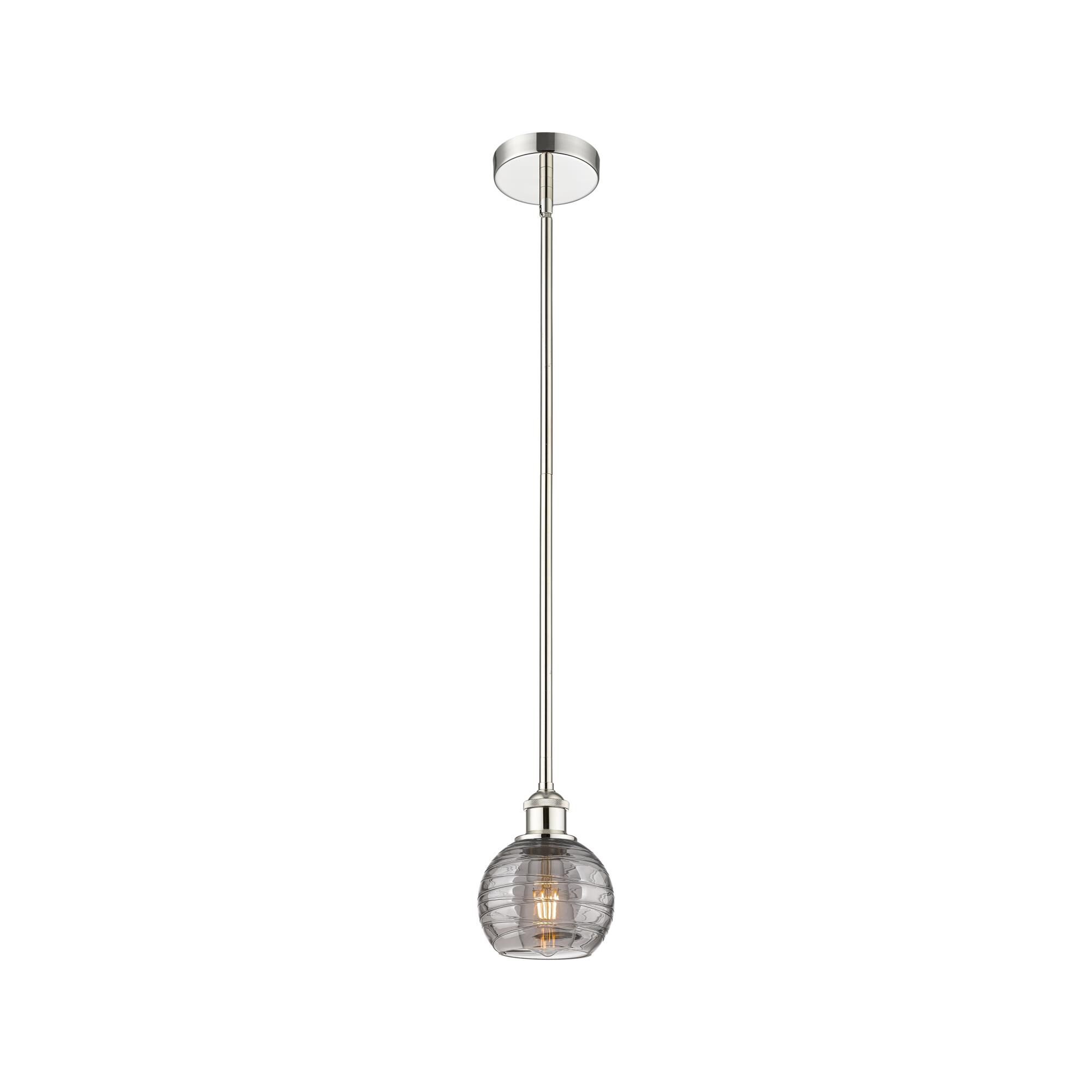 Bruno Marashlian Athens Deco Swirl 6 Inch Mini Pendant by Innovations Lighting