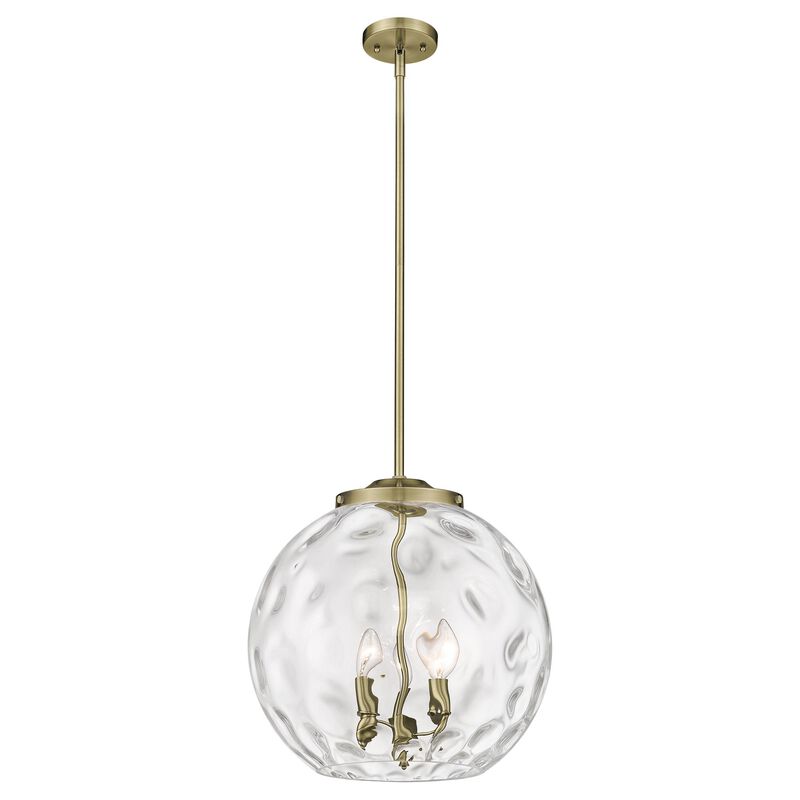 Bruno Marashlian Athens Water Glass 16 Inch Large Pendant by Innovations Lighting