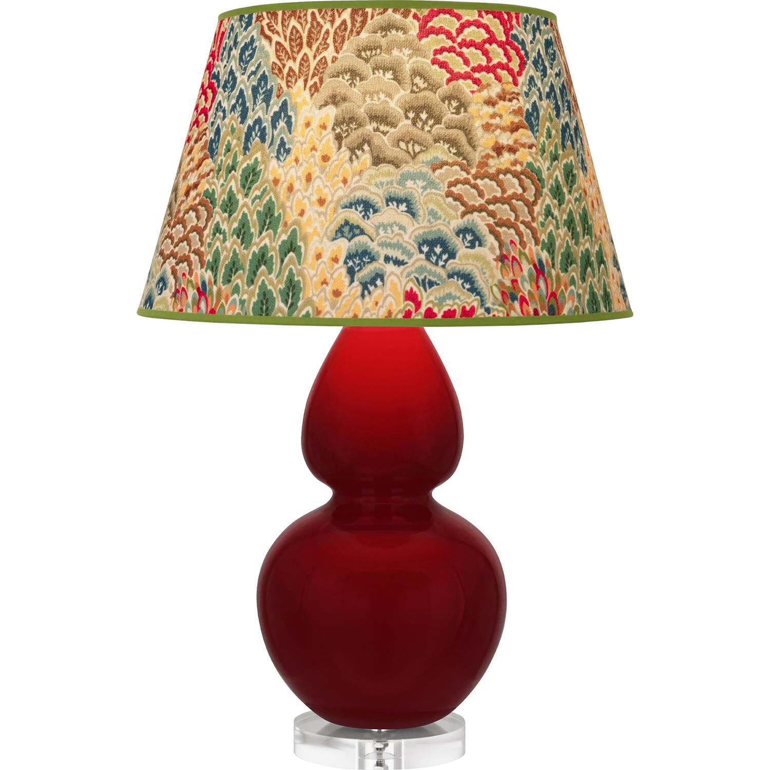 Double Gourd 31 Inch Table Lamp by Robert Abbey