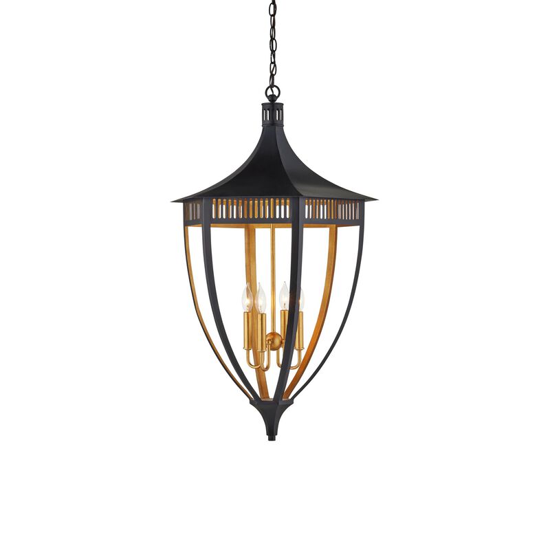 Bunny Williams Wycombe 24 Inch Outdoor Hanging Lantern by Currey and Company