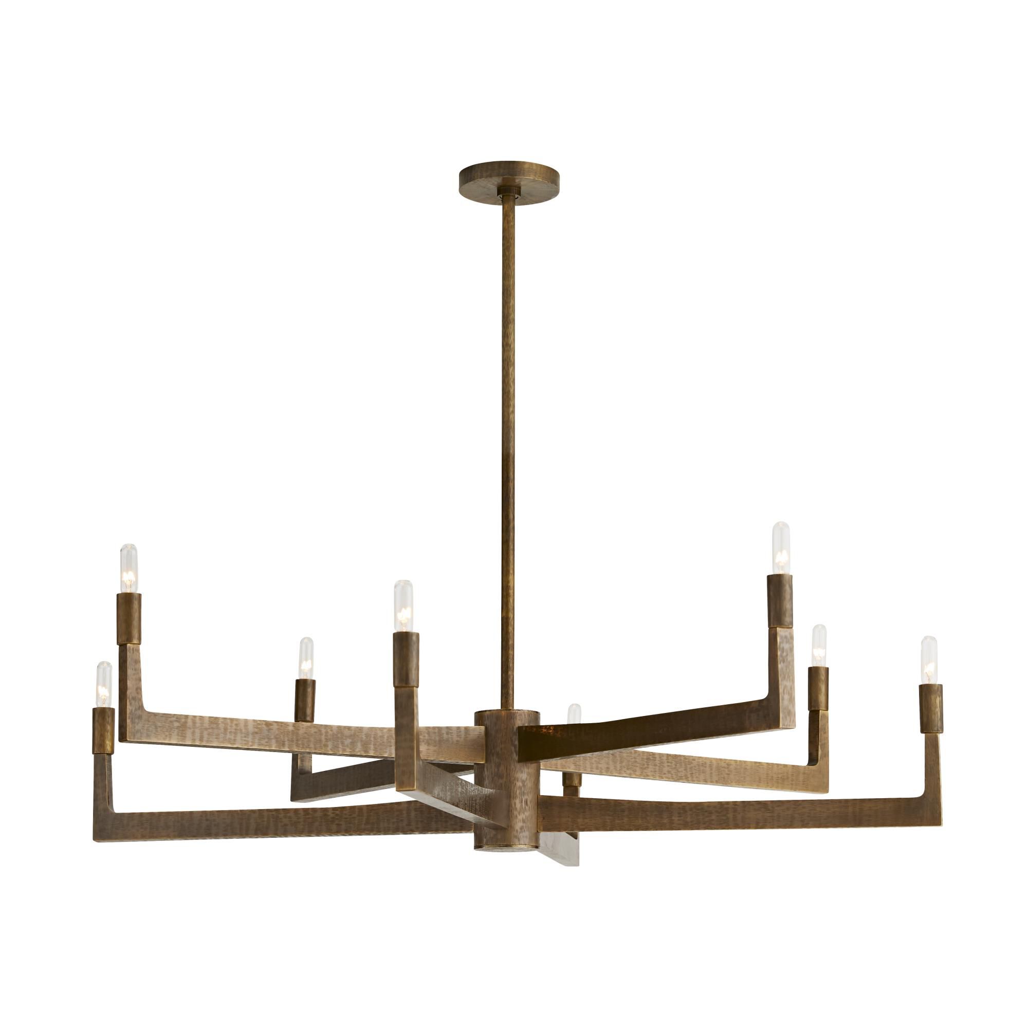 Griff 39 Inch 8 Light Chandelier by Arteriors Home