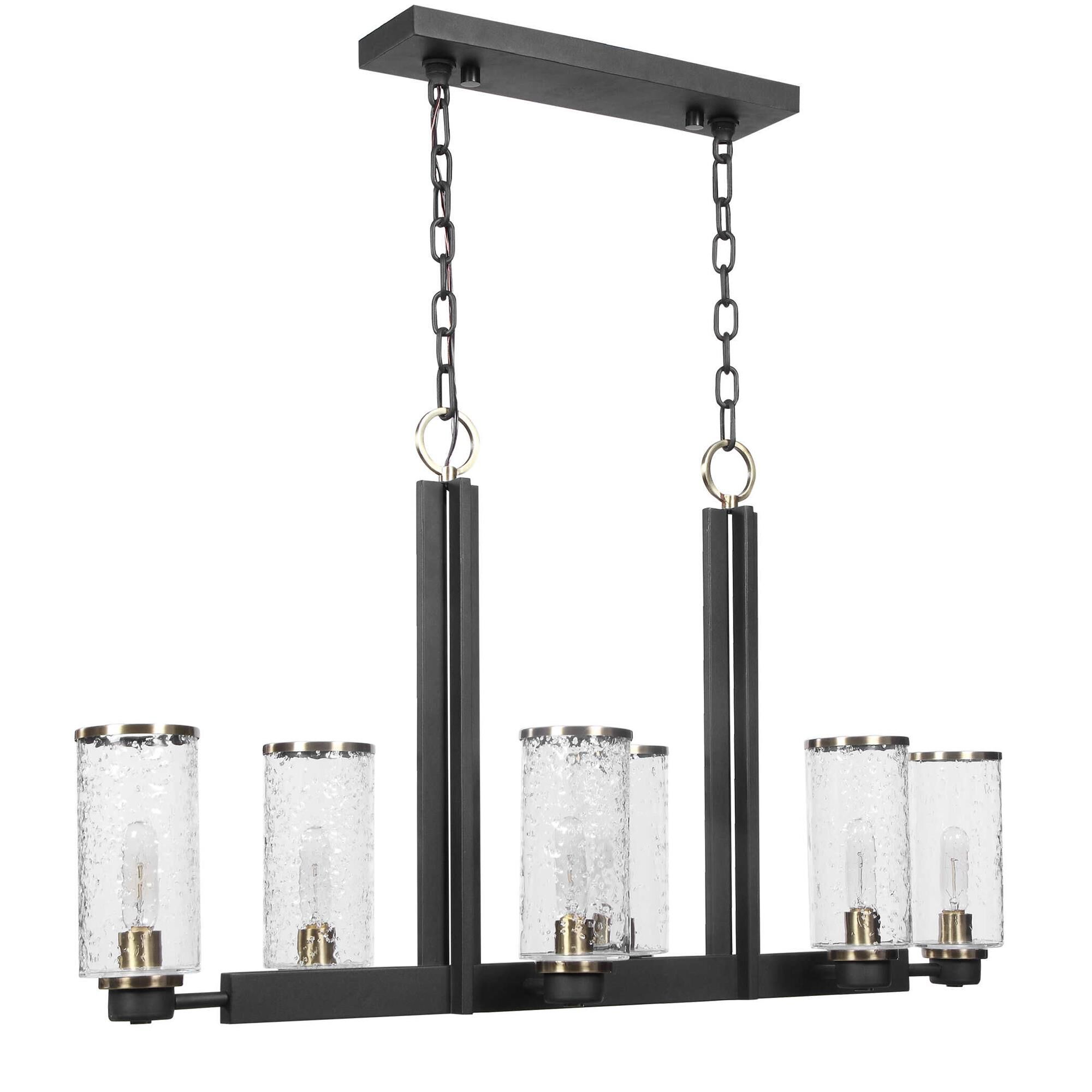 Kalizma Home Jarsdel 44 Inch 6 Light Linear Suspension Light by Uttermost