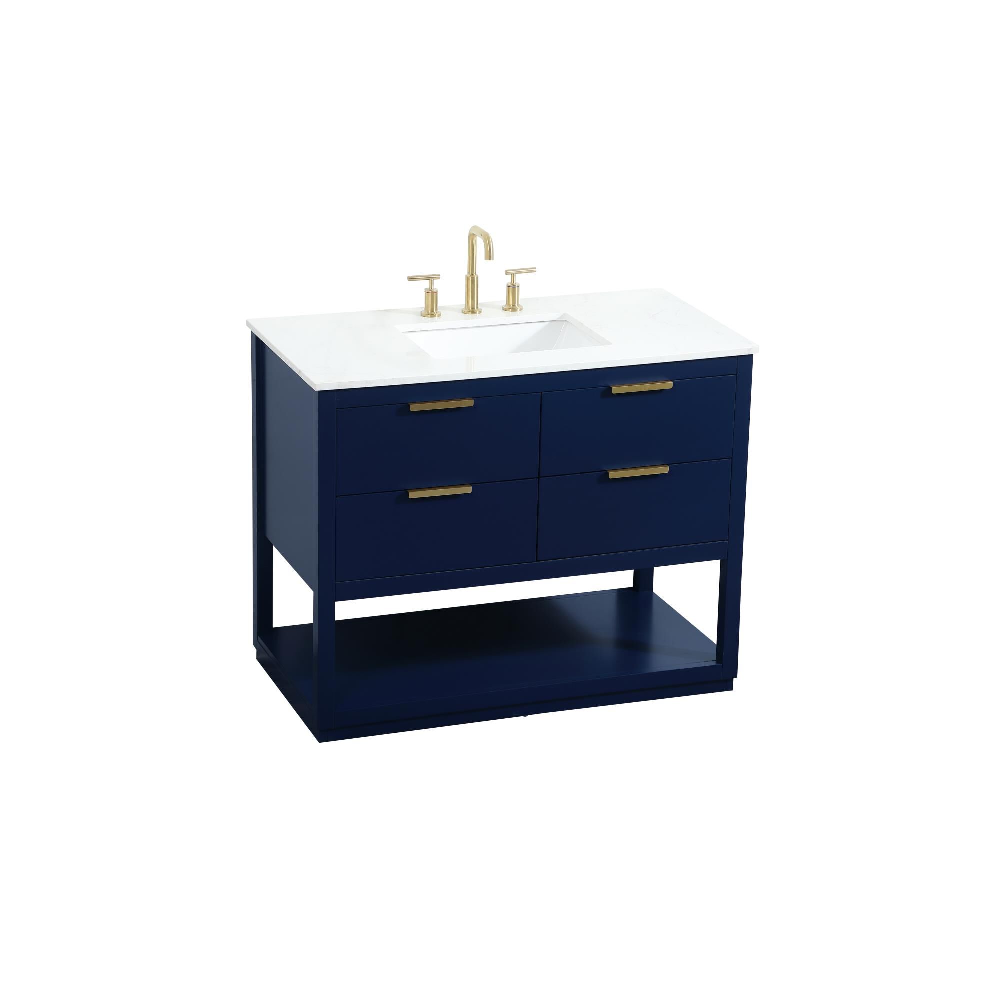 Larkin 42 Inch Bath Vanity by Elegant Decor