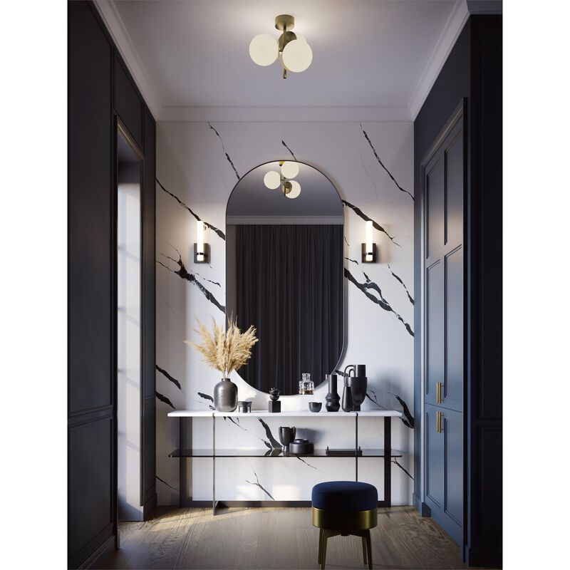 Arren 17 Inch Semi Flush Mount by AFX Lighting