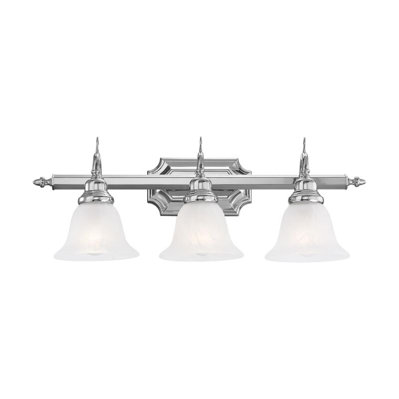 French Regency 25 Inch Bath Vanity Light by Livex Lighting