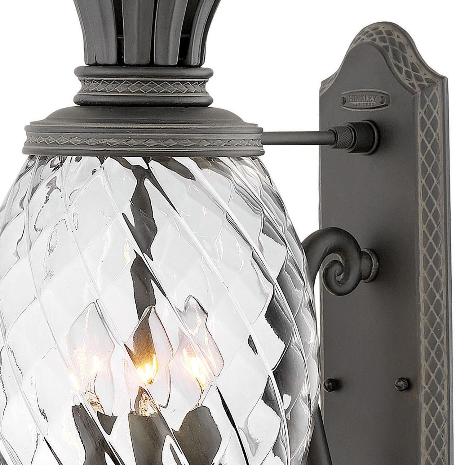 Plantation 28 Inch Tall 3 Light Outdoor Wall Light by Hinkley Lighting