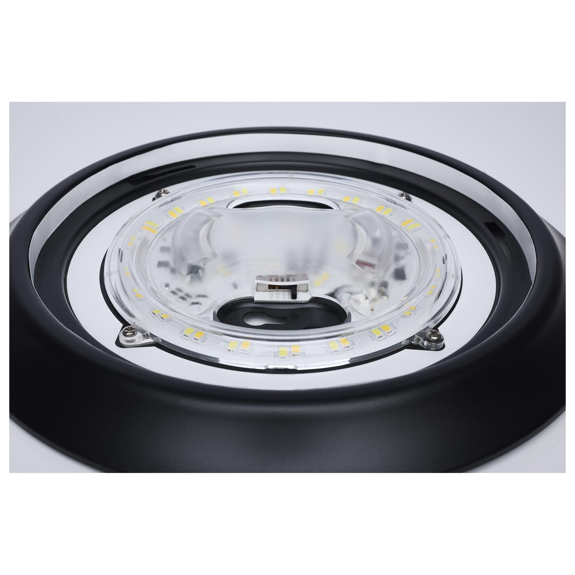 Shown in Black finish