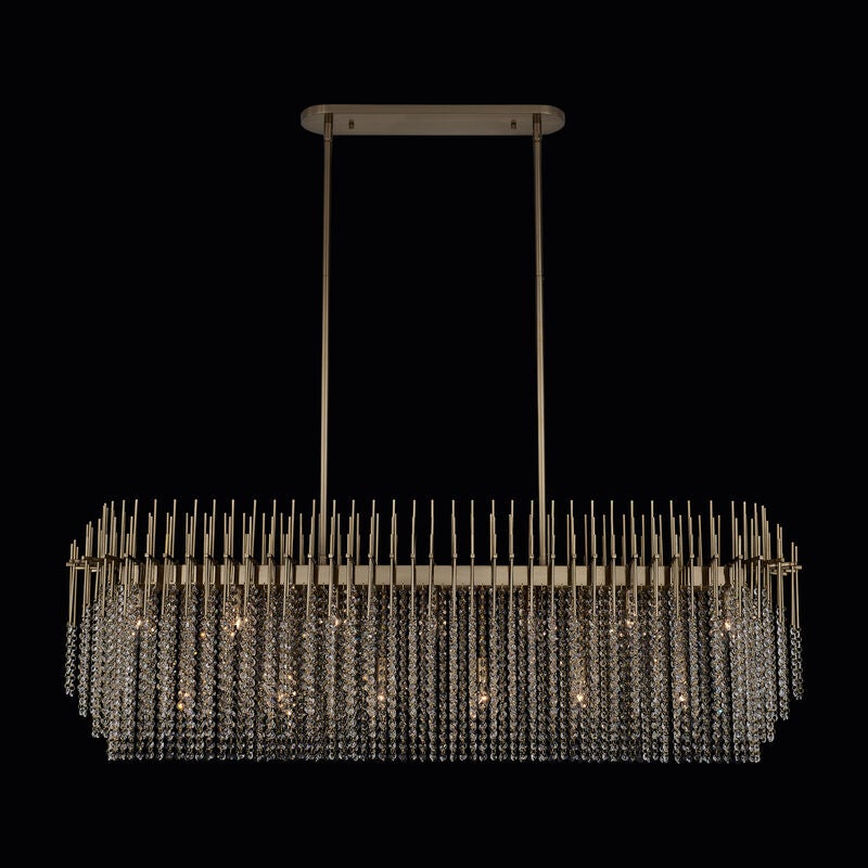 Estrella Large Linear Chandelier by Allegri