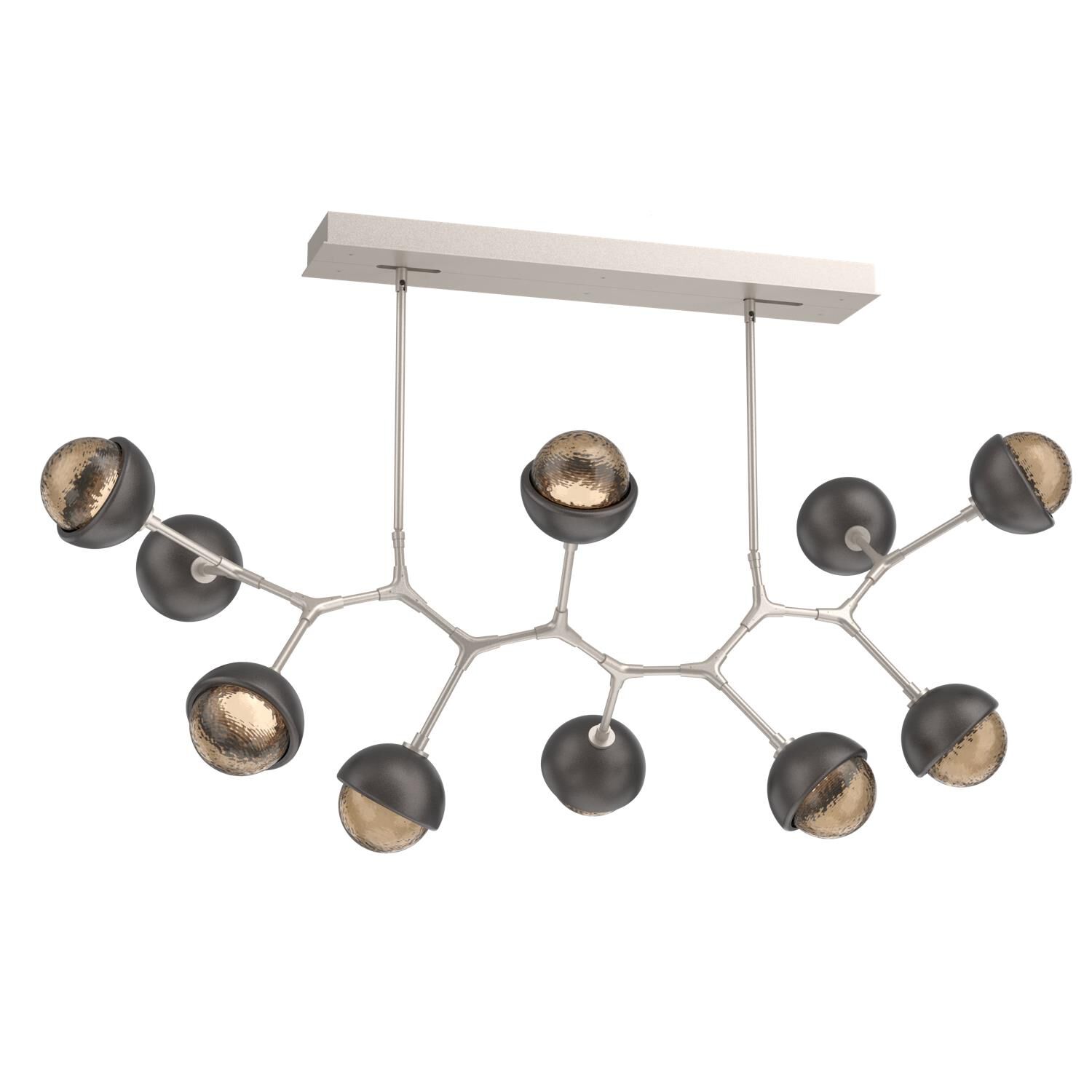 Shown in Beige Silver finish and Bronze glass and Graphite accent