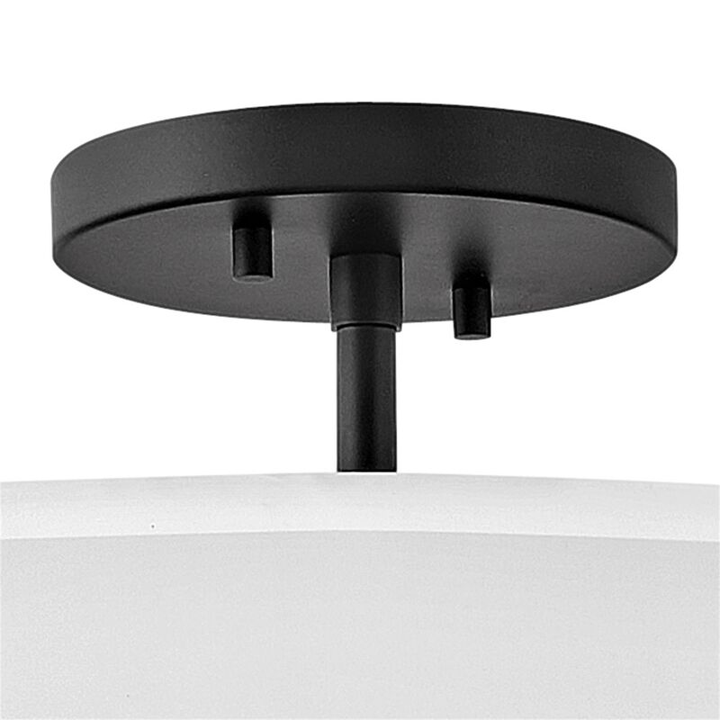Graham 16 Inch 3 Light Semi Flush Mount by Hinkley