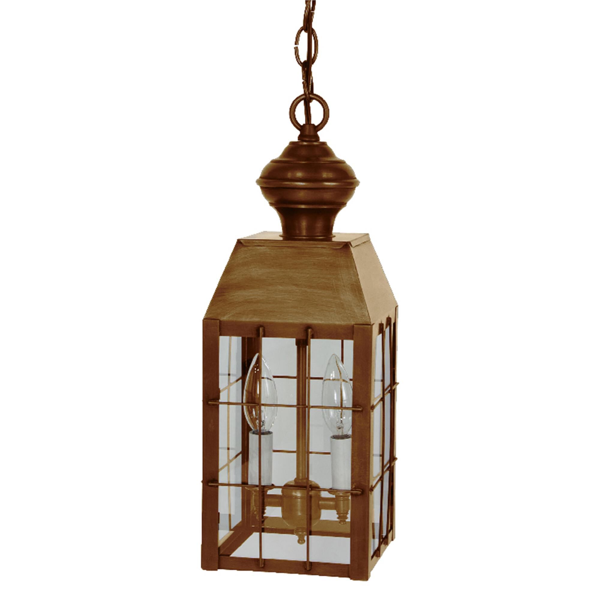 Woodcliffe 17 Inch 2 Light Outdoor Hanging Lantern,