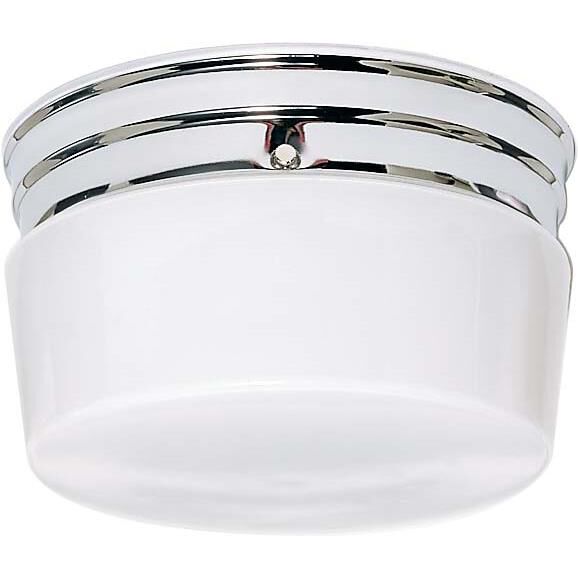 8 Inch 2 Light Flush Mount by Nuvo Lighting