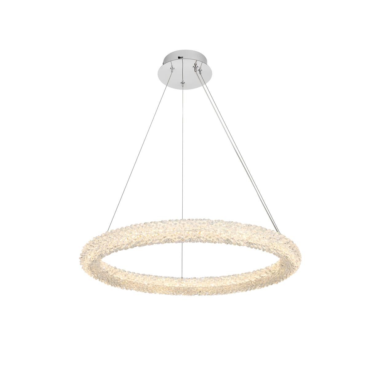 Bowen 26 Inch Chandelier by Elegant Lighting