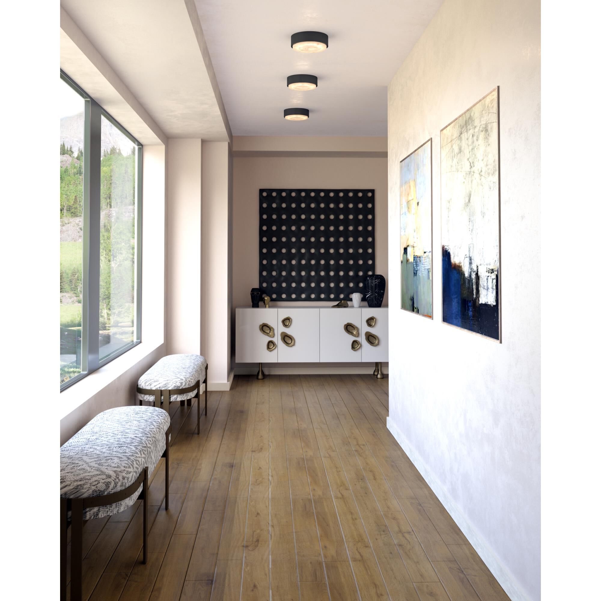 Shown in Urban Bronze/Alabaster finish